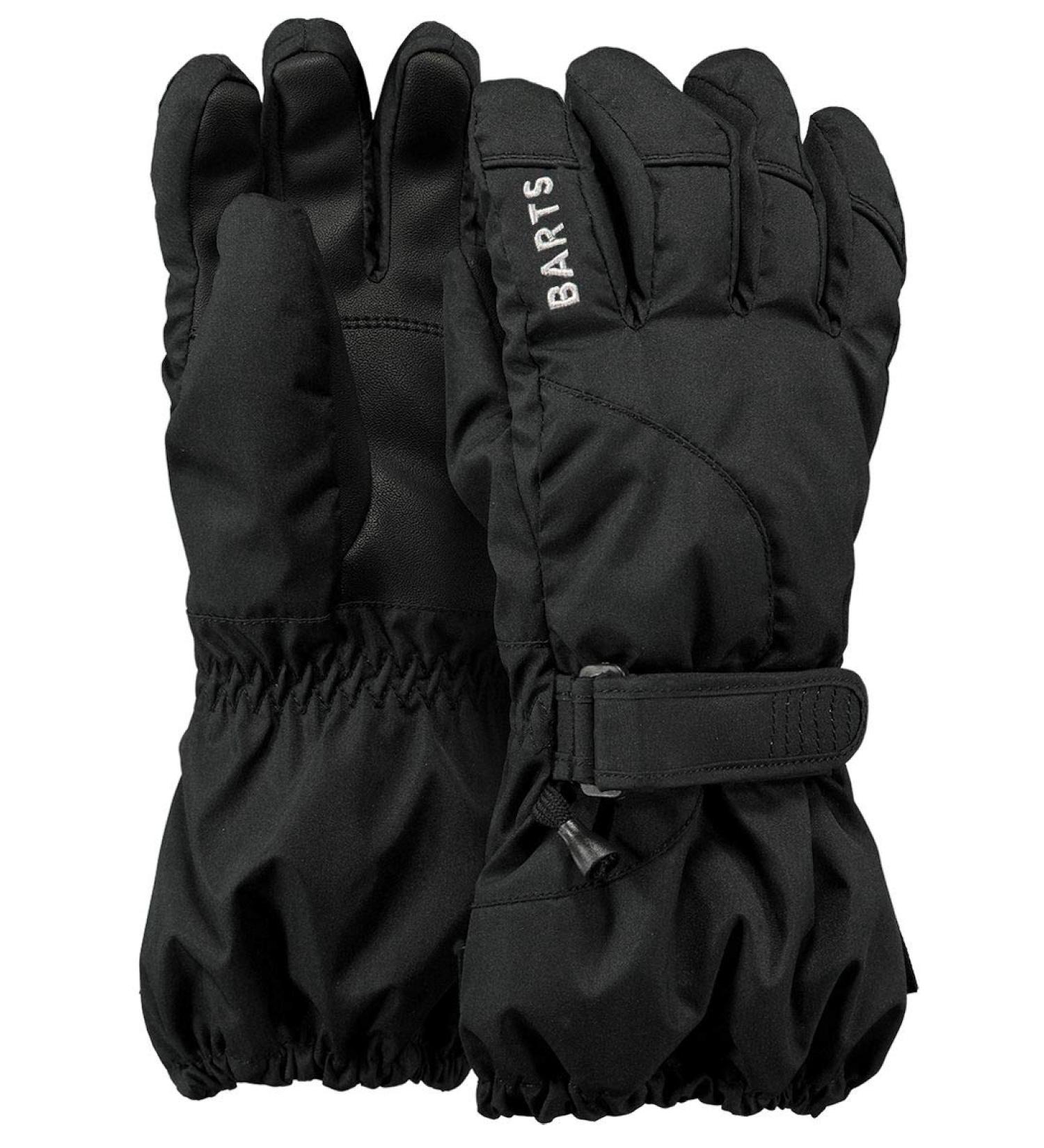 Barts Kids Finger Gloves Tec (18) 6 (10-12yrs) Black