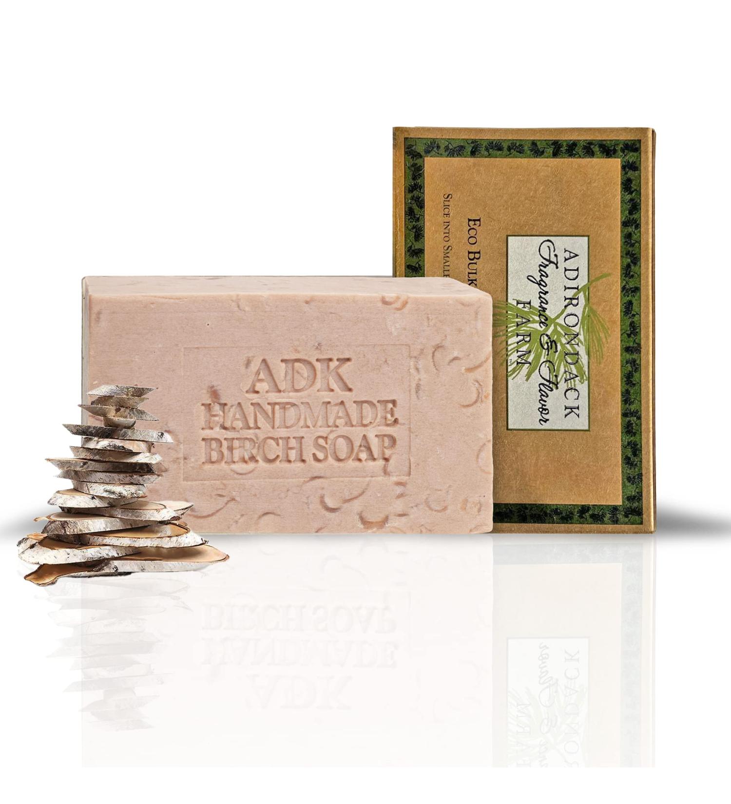 Birch Soap Natural Bar 16oz - Plant-Based Organic Vegan Soap for Men & Women | Essential Oils for Dry Skin | Ideal Gift - 10 Bars - Buy Online on GoSupps.com