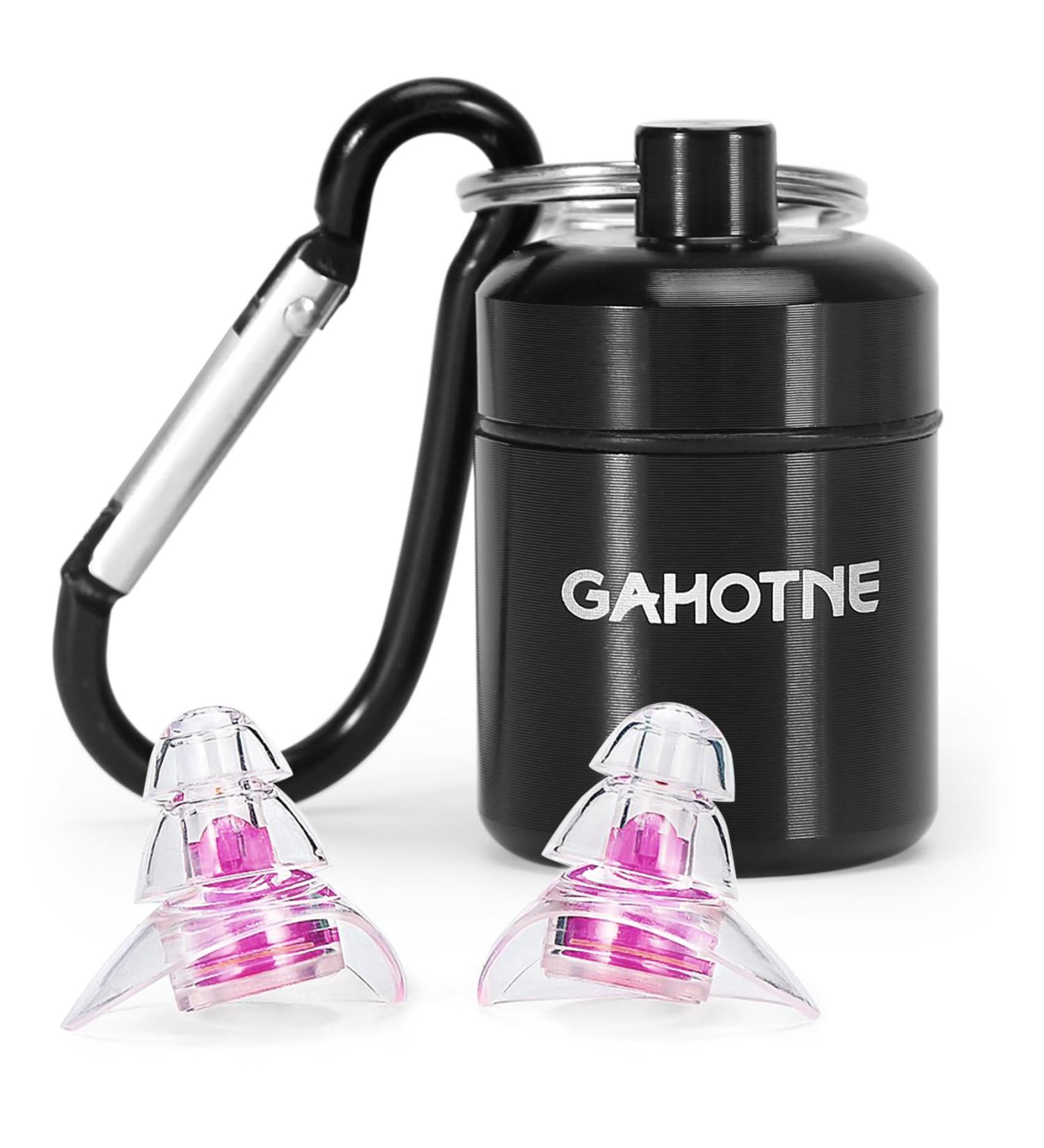 High Fidelity Concert Earplugs | Musicians Noise Cancelling Earplugs for Concerts Festivals & Raves - Crystal Clear Sound Quality - Buy Online on GoSupps.com