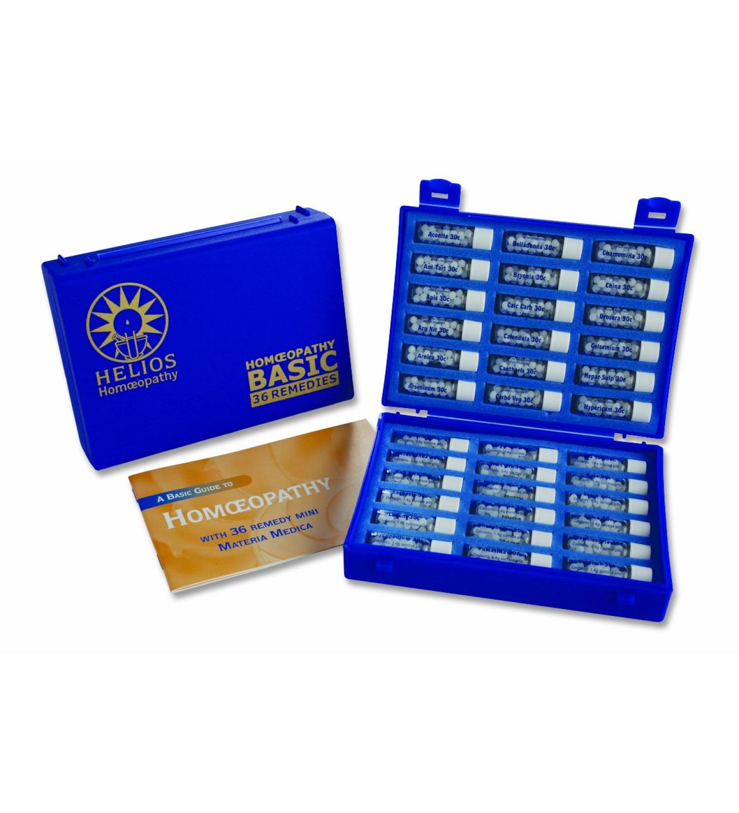 Helios 36 Homeopathic Remedy Deluxe Family Kit - Complete Homeopathy Set - Buy Online on GoSupps.com
