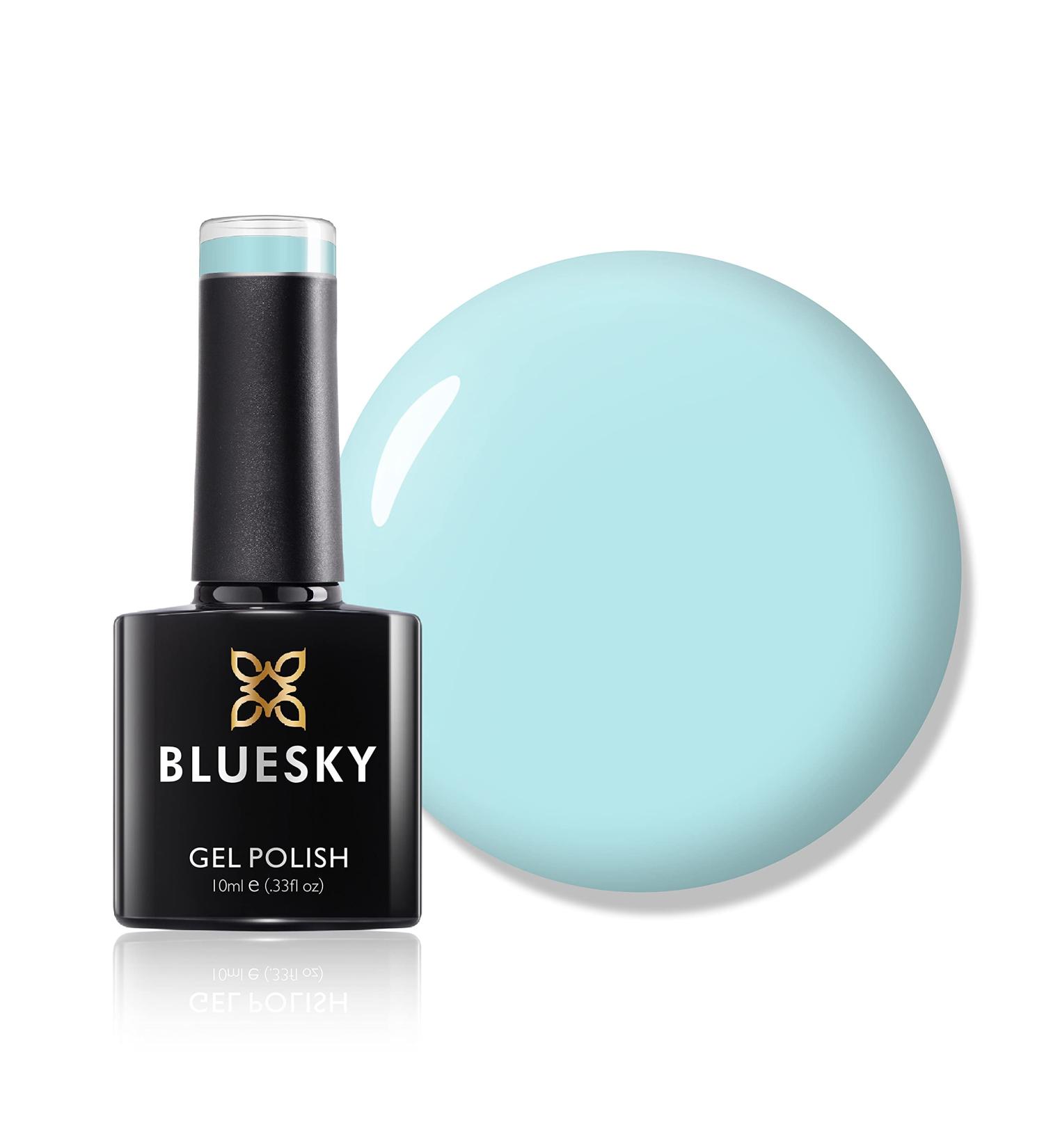 Bluesky Gel Nail Polish Water Games SS2016 Light Blue Long Lasting Chip Resistant 10 ml (Requires Drying Under UV LED Lamp) - Buy Online on GoSupps.com