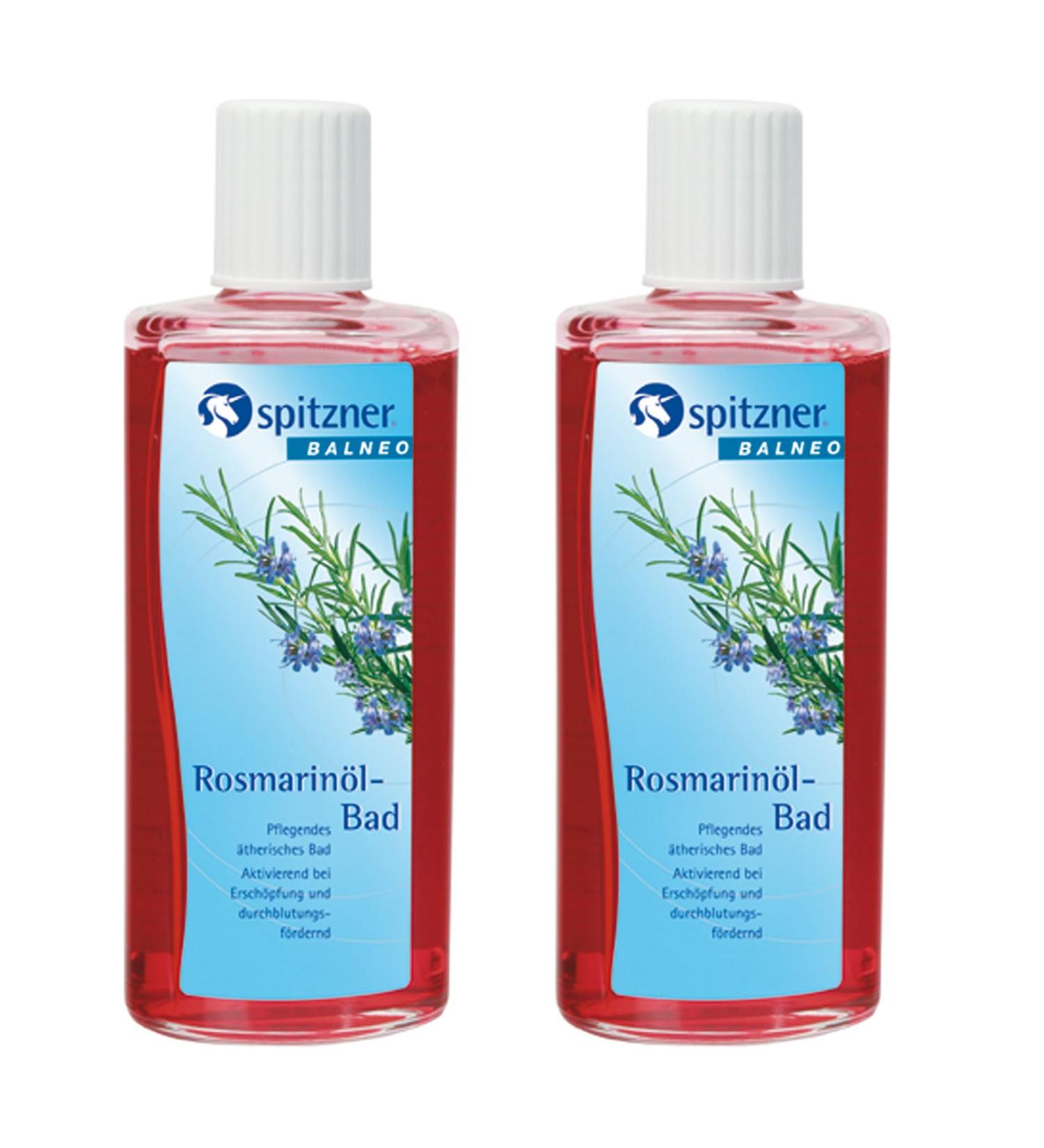 Rosemary bath economy pack (2 x 190 ml) from Spitzner