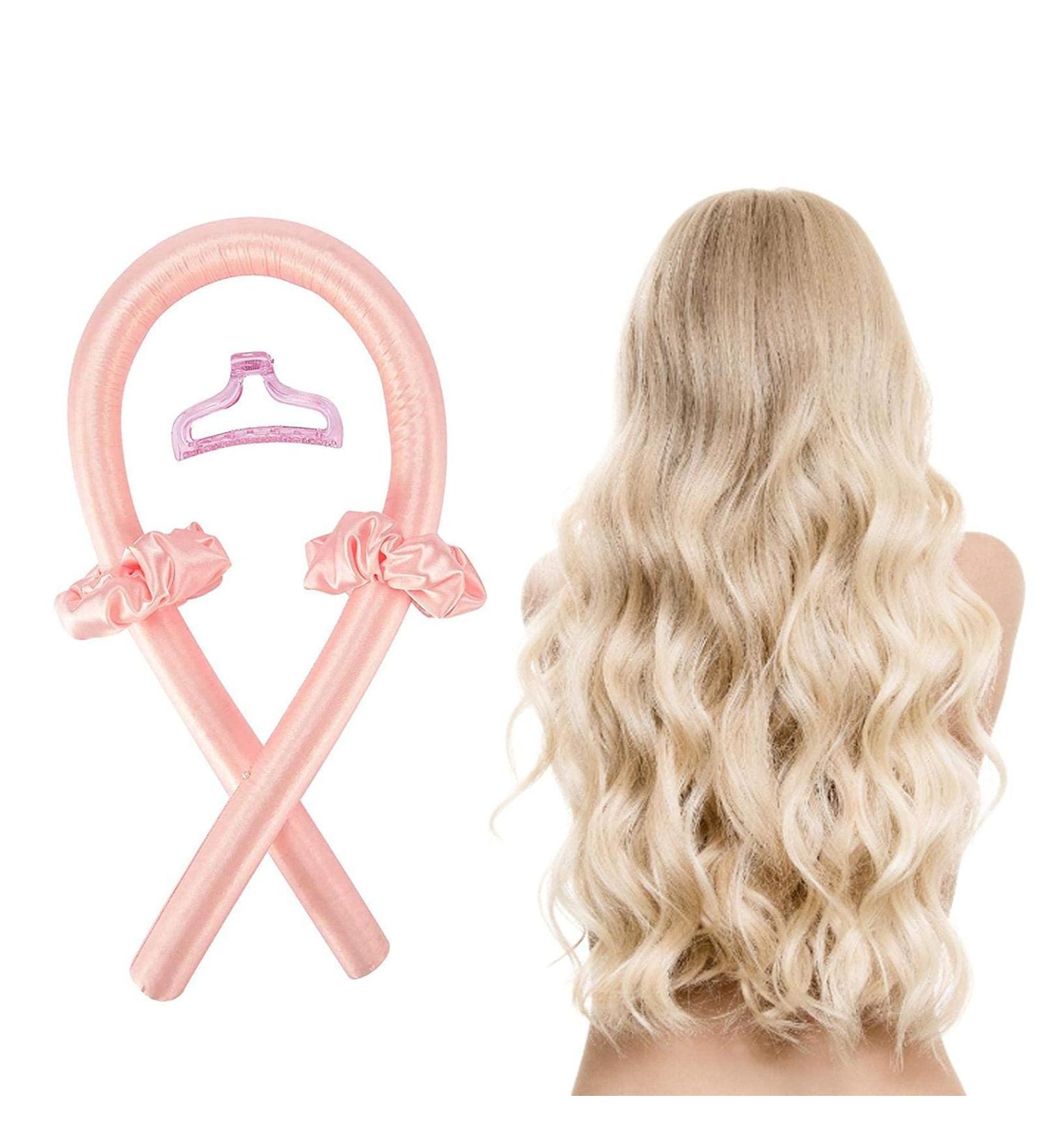 Biudui Heartless Curling Headband - Lazy Sleep Foam Sponge Curling Rod for Effortless Curls | 3x100cm Hair Styling Tool - Buy Online on GoSupps.com