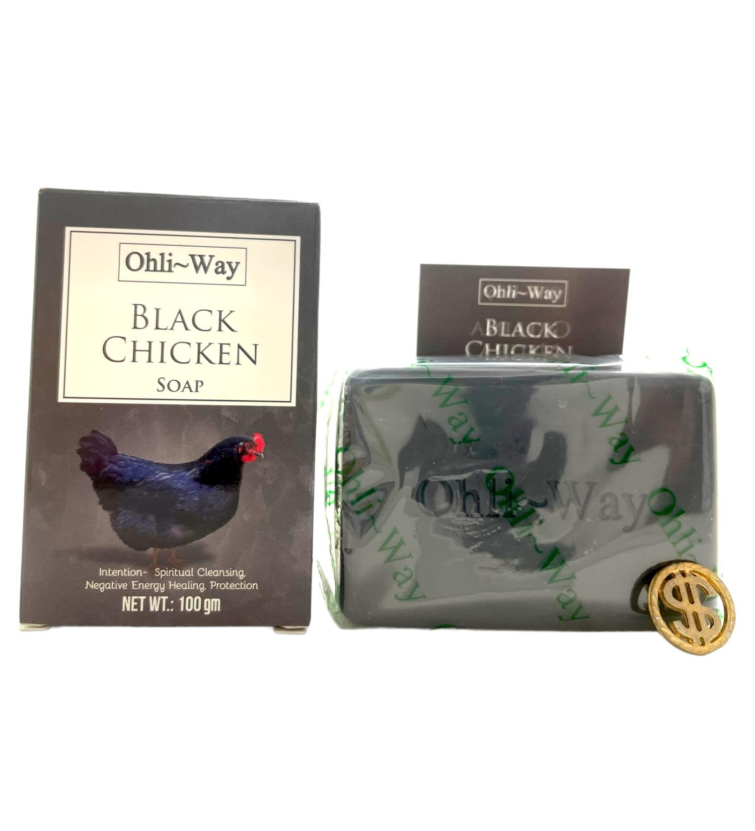 Ohli Way Black Chicken Soap (Gallina Negra) - Natural and Nourishing Handmade Cleanser - Buy Online on GoSupps.com