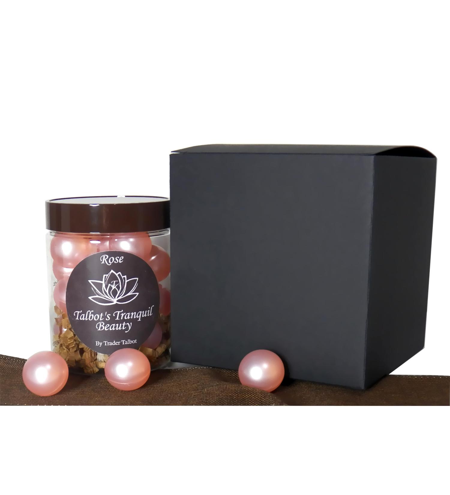 Shop Aromatherapy Bath Beads - 21 Silky Moisturizing Bath Pearls in Rose Scent | International Shipping - Buy Online on GoSupps.com