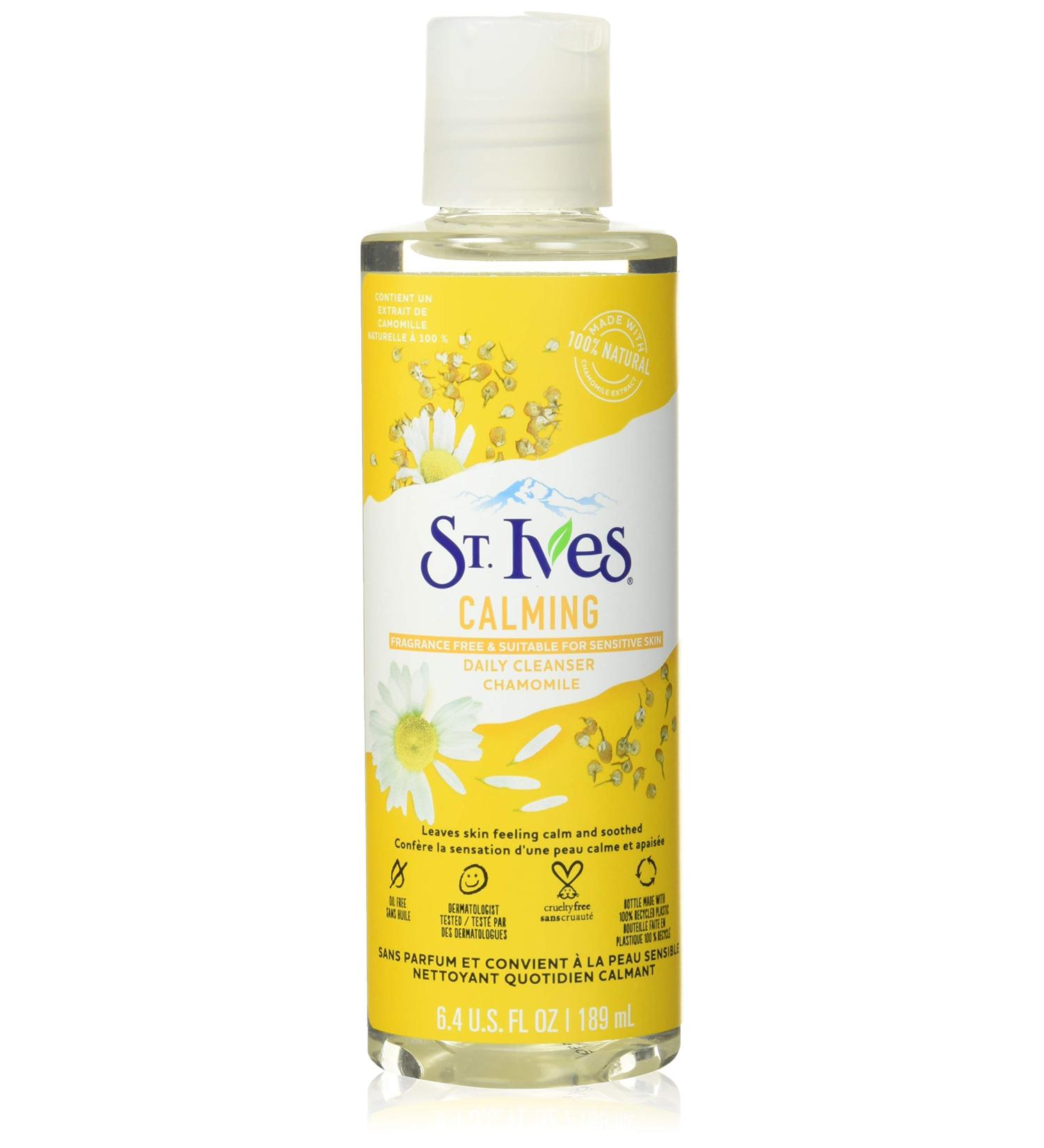 St. Ives Calming Chamomile Daily Cleanser 6.4oz - Soothing Face Wash - Buy Online on GoSupps.com