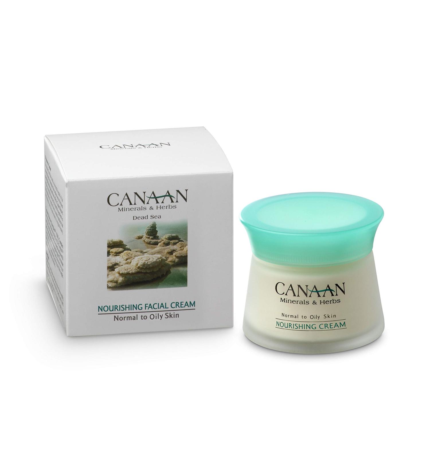 Canaan Face Nourishing Cream - Dead Sea Moisturizer for Dry Skin 1.7 fl. oz | Youthful Skin Repair | International Shipping Available - Buy Online on GoSupps.com
