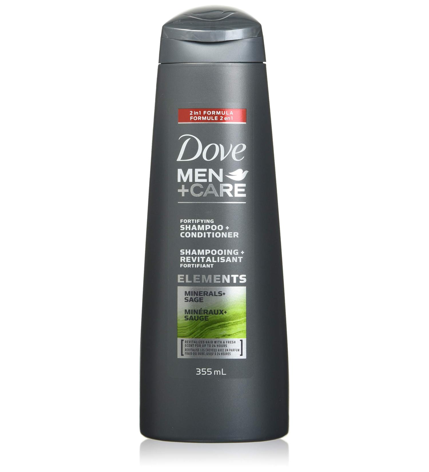 Dove Men + Care Shampoo+Conditioner Minerals+Sage 355 ML - Buy Online on GoSupps.com