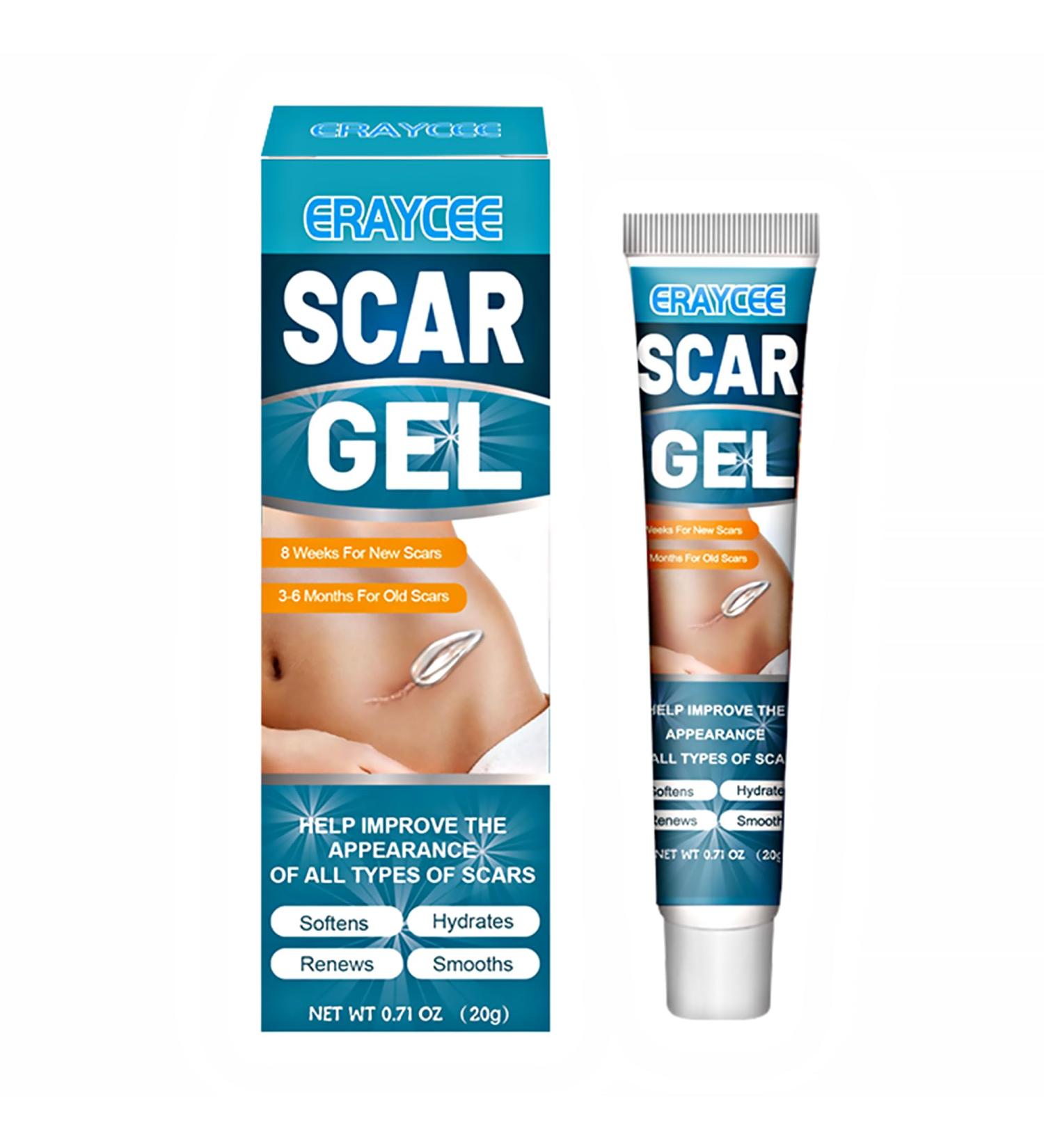 Scar Gel 20 G Effective in Treating Scars C-Section Scars Stretch Marks Acne Surgery Burns Effective On Old and New Scars - Buy Online on GoSupps.com