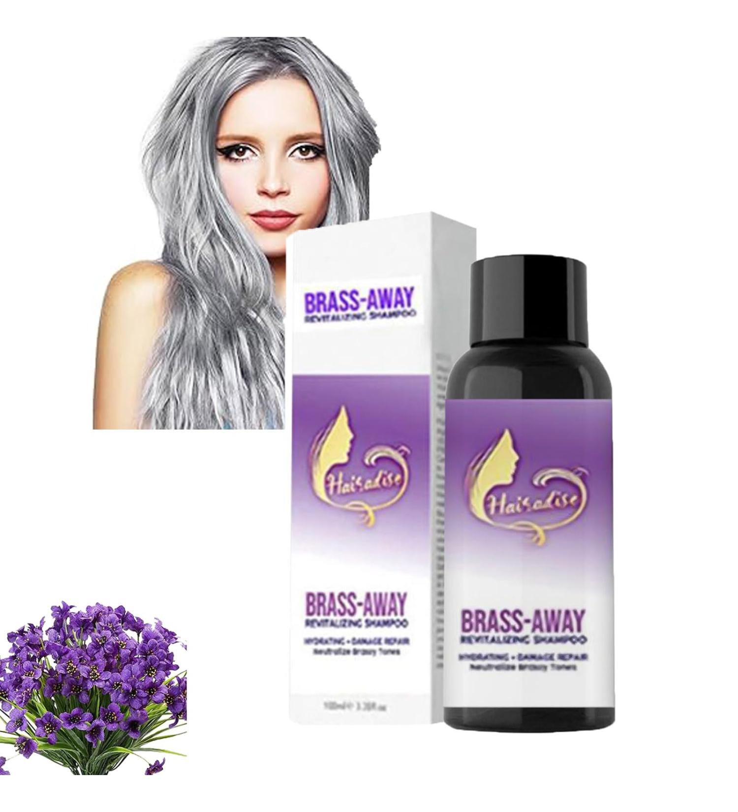 Violet Bleached Shampoo Made Gray After Dyeing Eliminates Brassy Prevents and Reduces Hair Loss and Supports Hair Growth 130ml - Buy Online on GoSupps.com