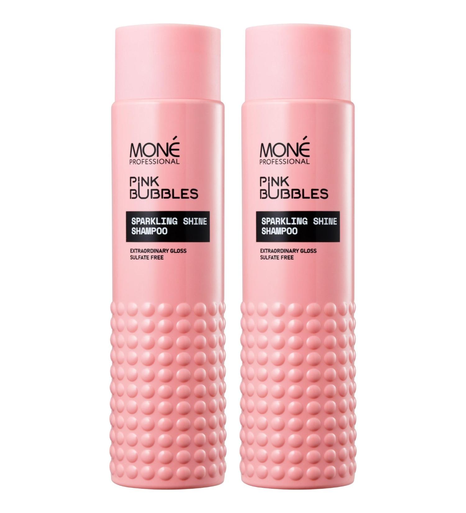 MON PROFESSIONAL - Shampoo for Colored Hair Intense Shine (2x300ml) - Fixation and Protection of colors - Sulfate-free - Harmful Silicone-free - Nourishes and Hydrates - All hair types - - Buy Online on GoSupps.com