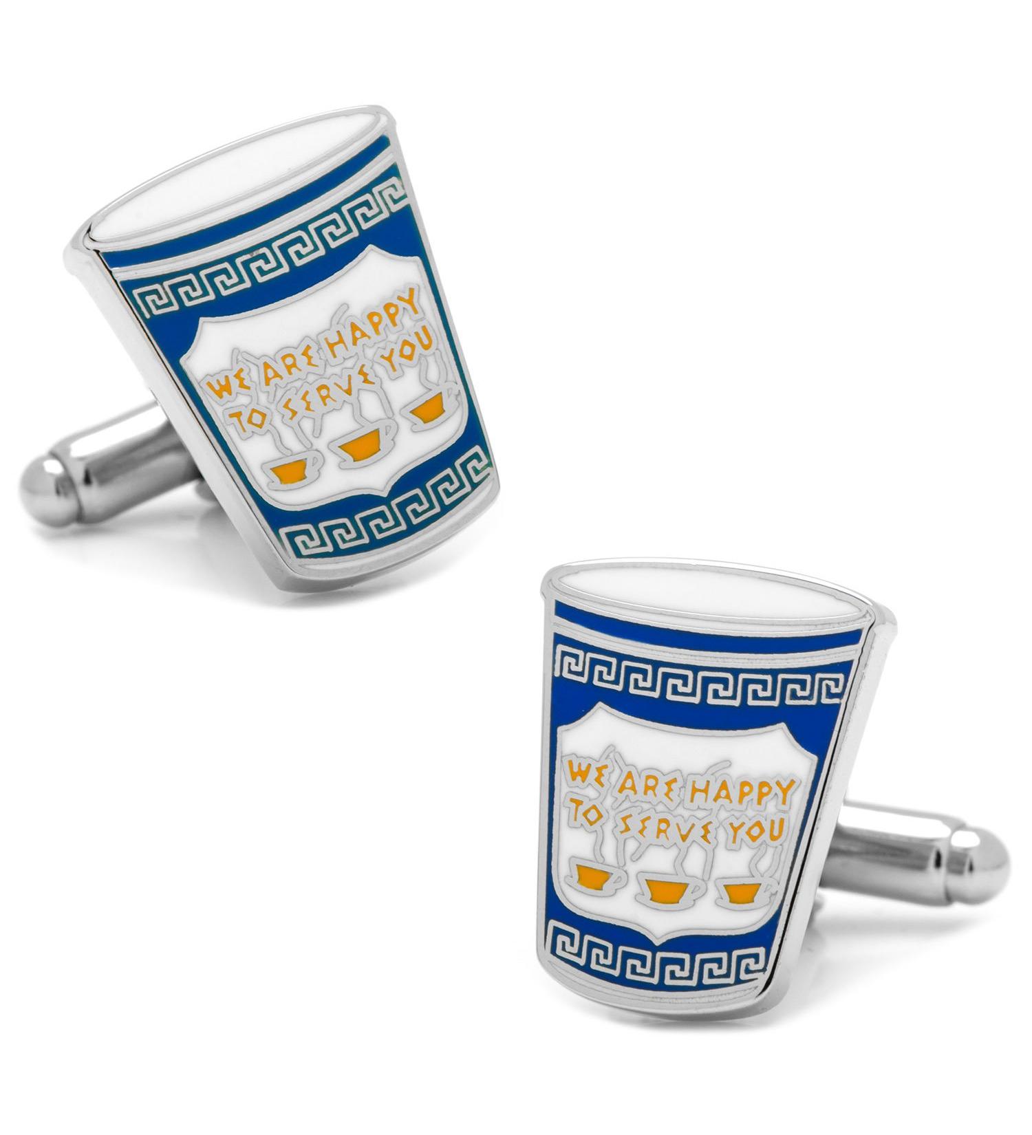 Greek Coffee Cufflinks by Cufflinks Inc. - Stylish and Unique Men's Accessories - Buy Online on GoSupps.com