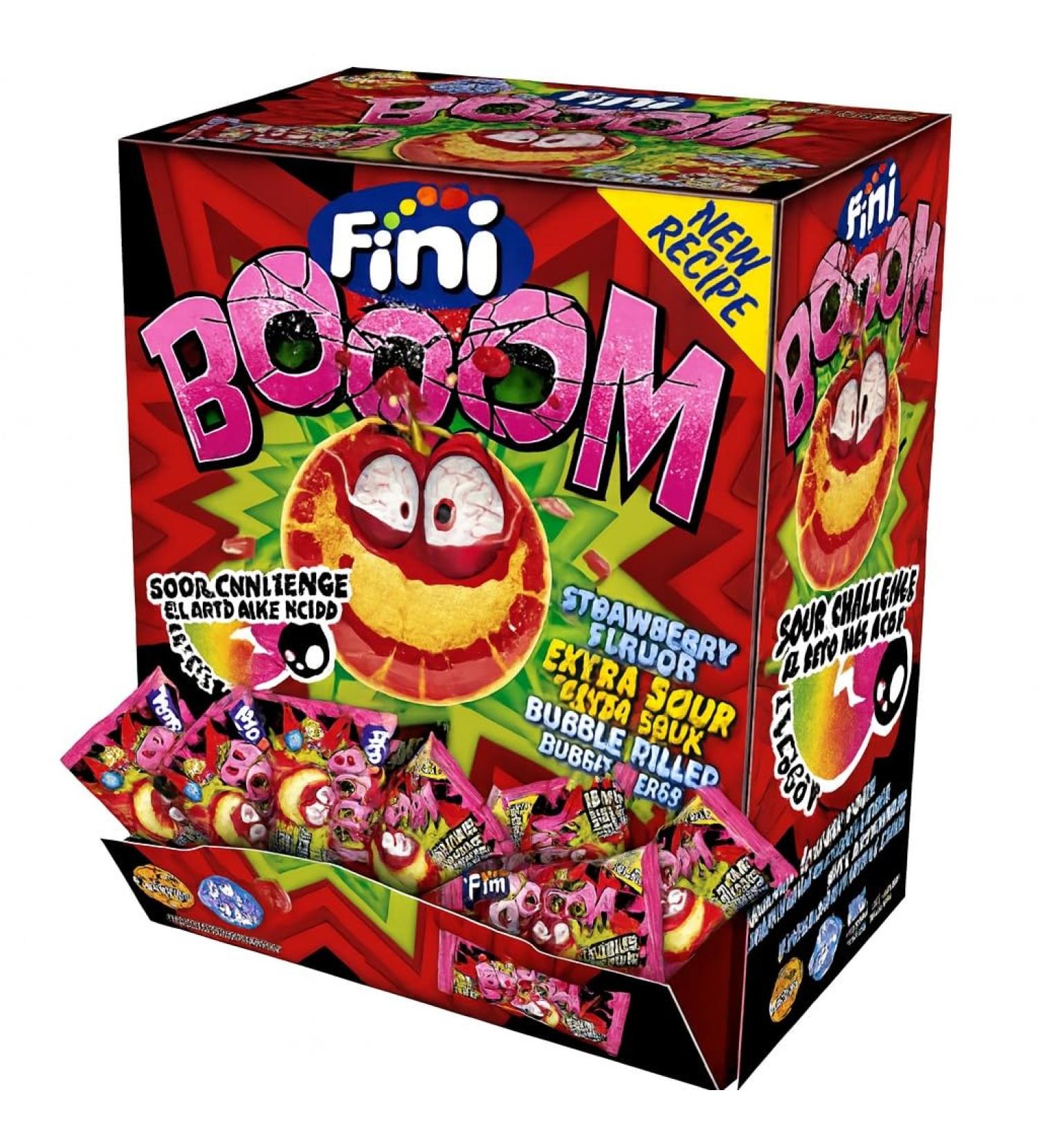 Fini - Boom Fraise - 200 Pieces