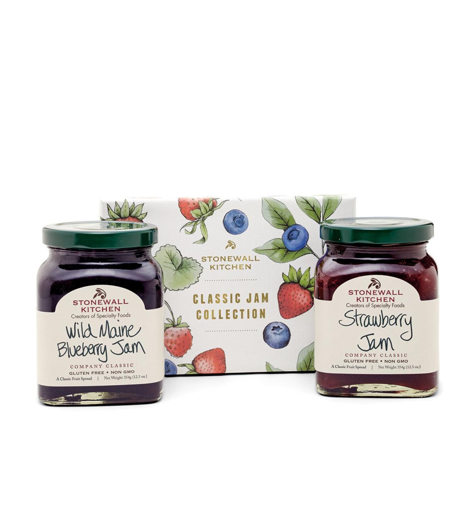 Stonewall Kitchen Classic Jam Collection - 2 Piece Set - Buy Online on GoSupps.com