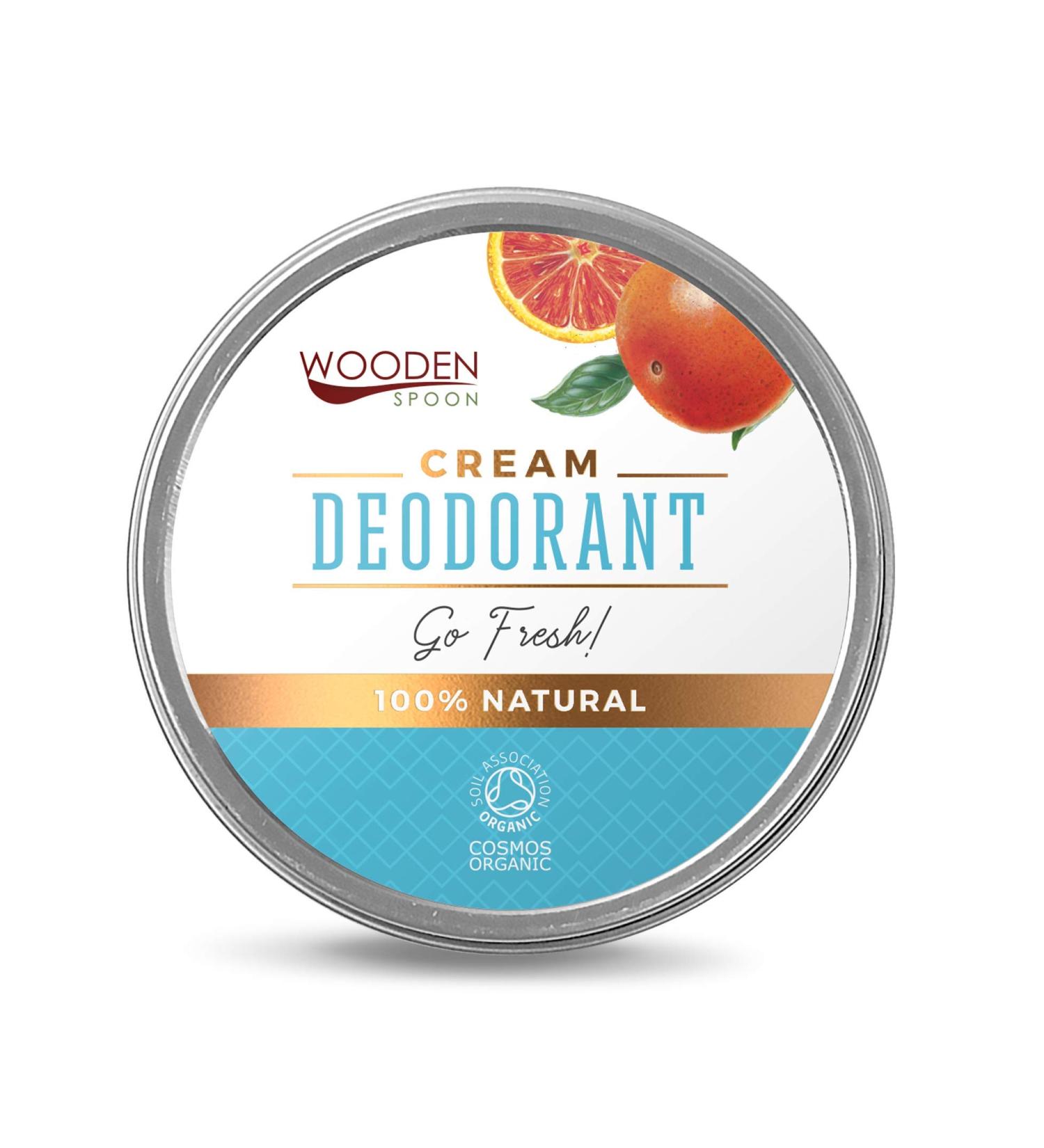 "Go Fresh!" Natural Creamy Deodorant