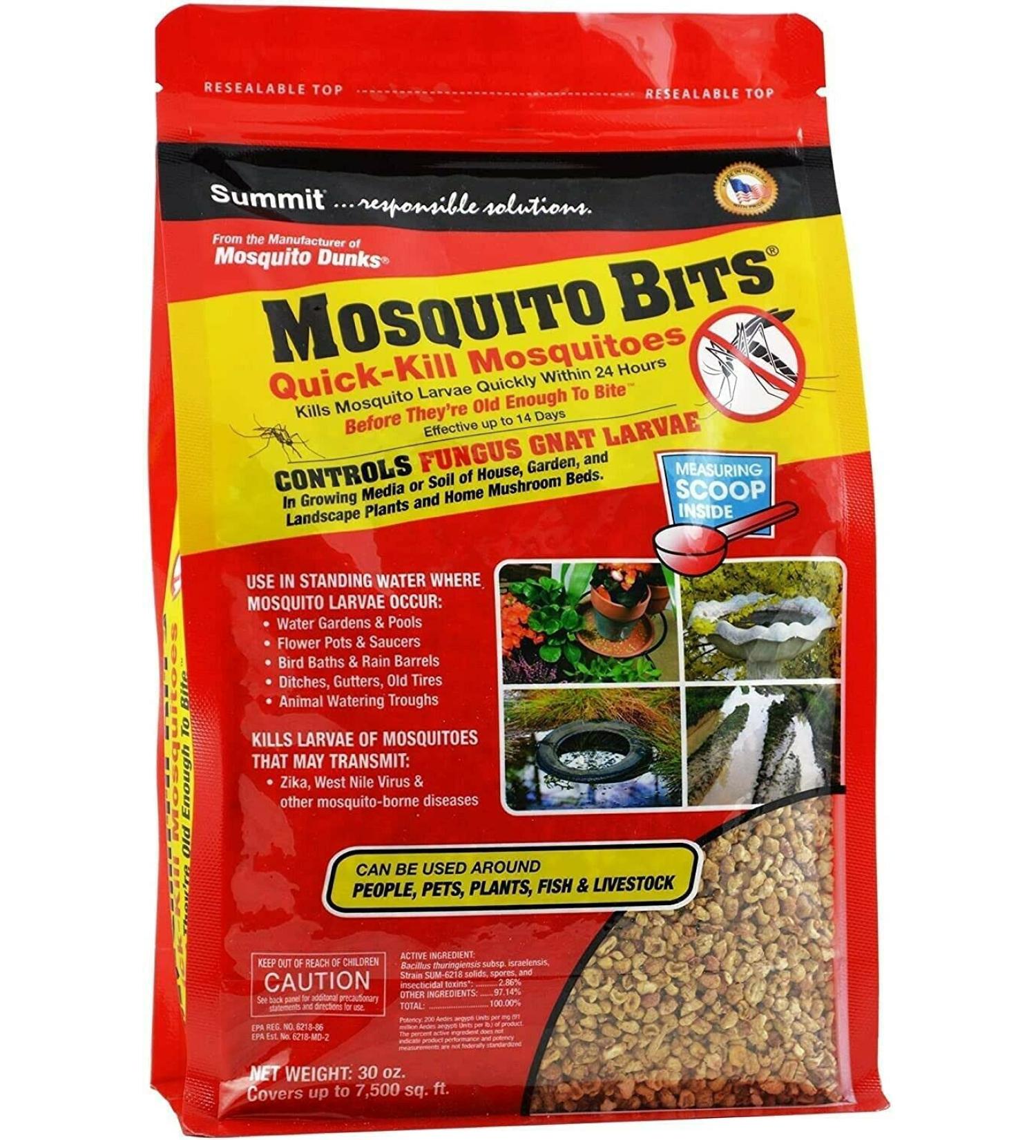 Summit...responsible solutions Mosquito Bits - Quick Kill FamilyValue 1Pack (30Ounce)