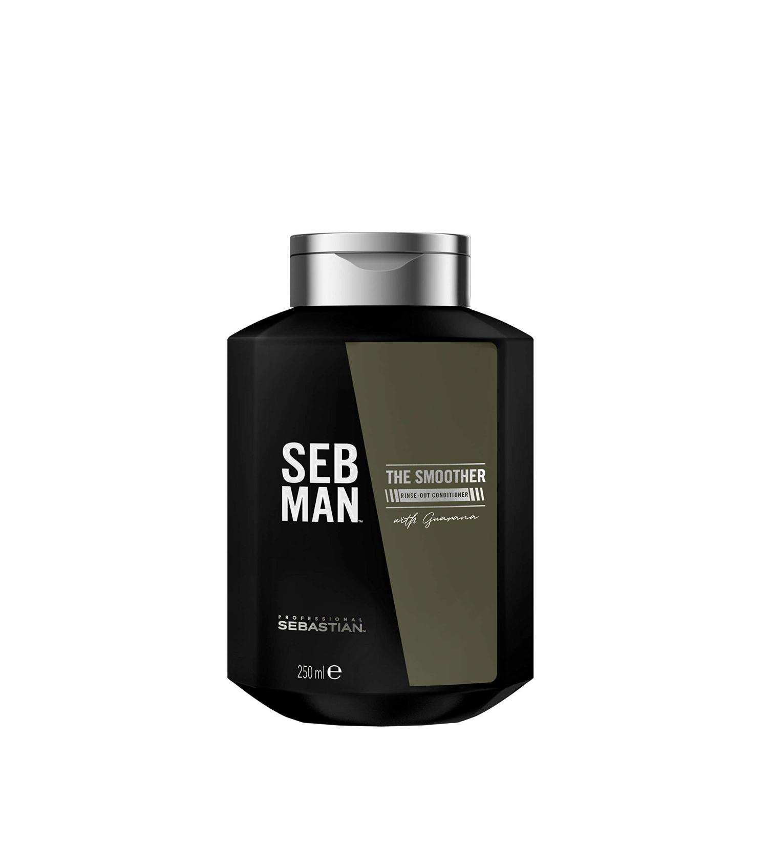Seb Man The Smoother Conditioner 250ml - Best Smooth & Moisturizing Hair Care for All Hair Types | Global Shipping Available - Buy Online on GoSupps.com