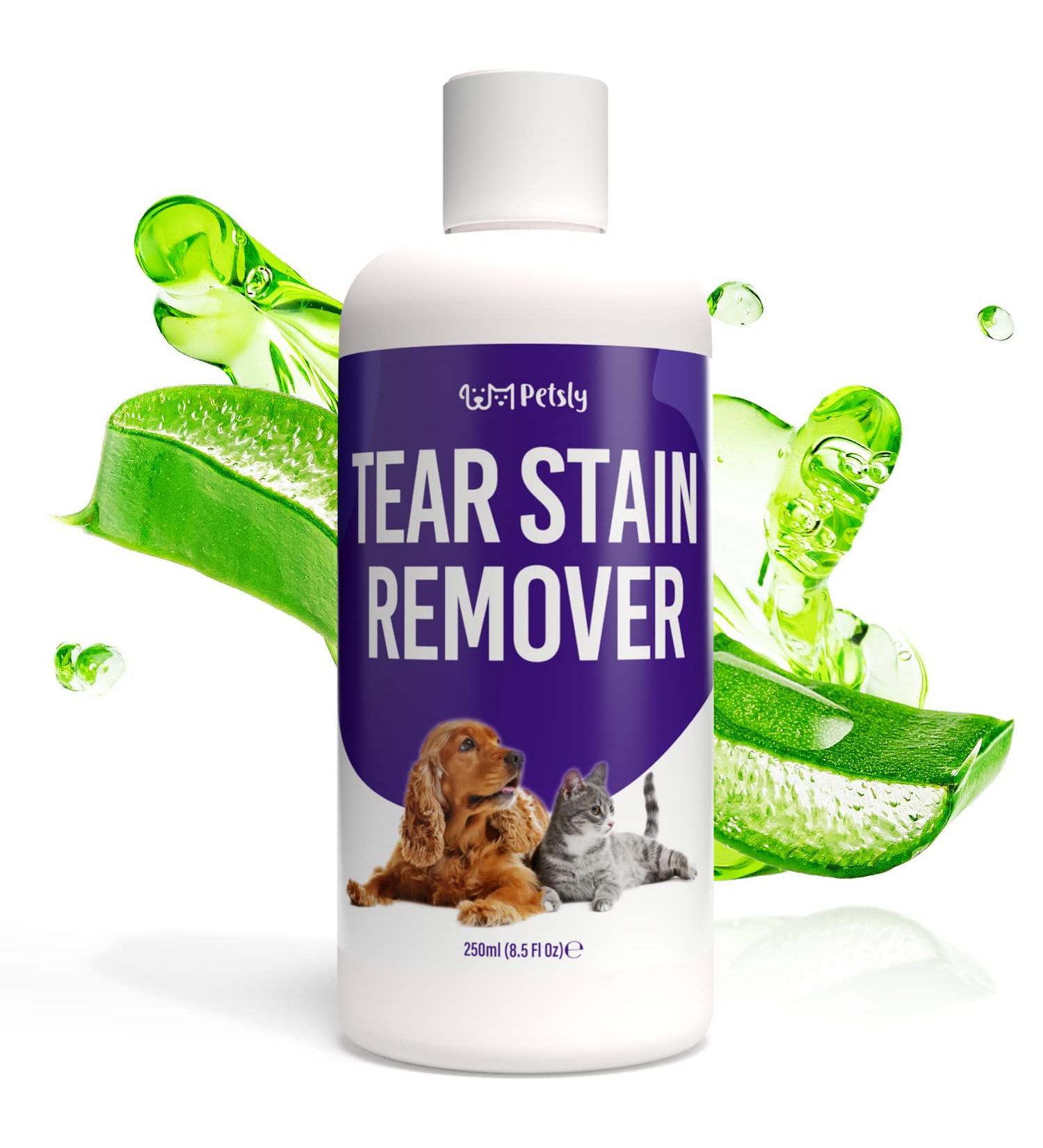 Petsly Cat and Dog Eye Lotion - 250ml - Soothes Irritations and Deeply Moisturizes - Cleanses and Removes Impurities - Dog Eye Cleanser - Cat Eye Care - Animal Eye Care - Buy Online on GoSupps.com