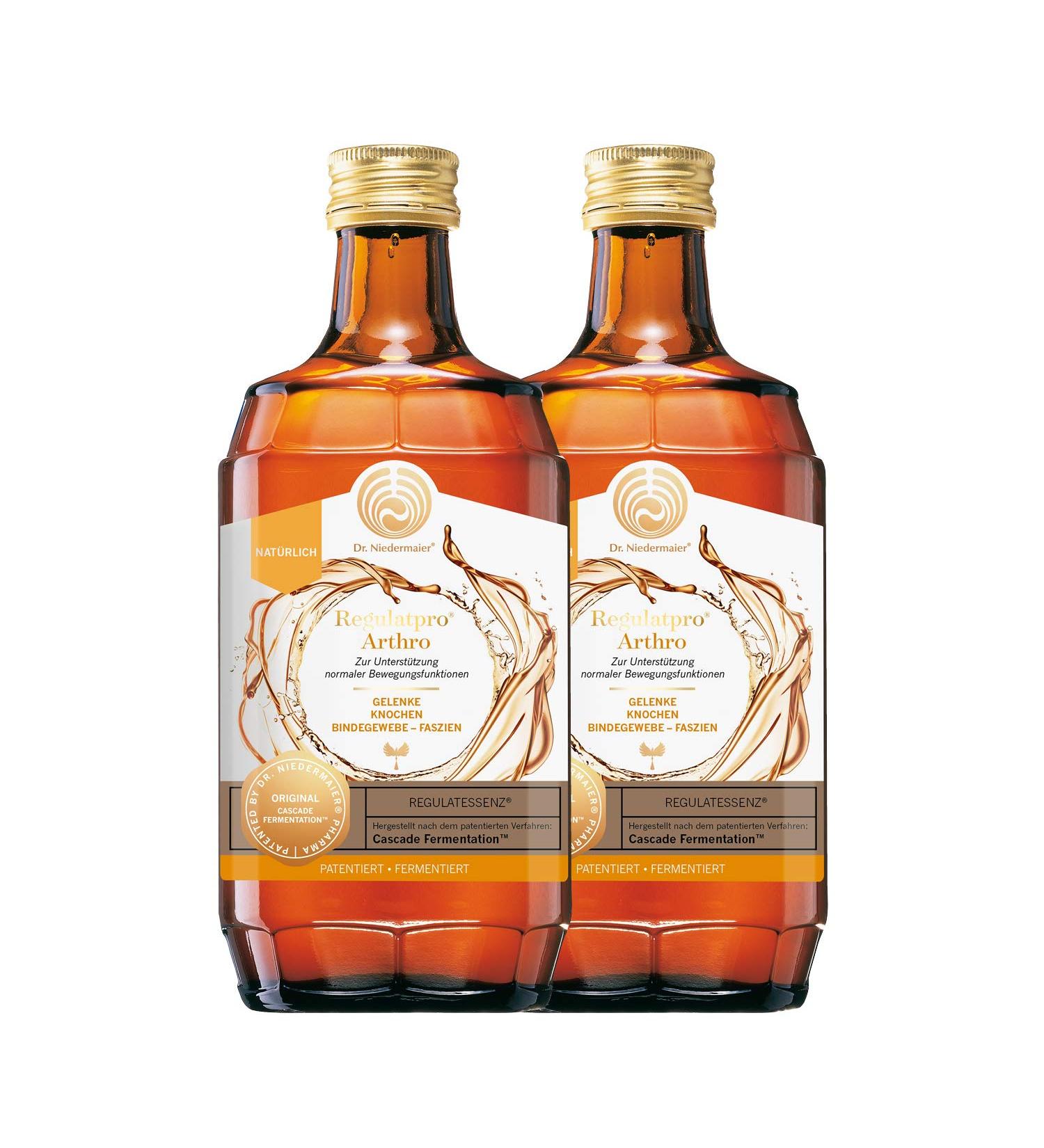 Dr. Niedermaier Regulatpro Arthro I - Joint Bone and Connective Tissue Support with Vitamins B C D3 Collagen & MSM | 2x350ml - International Shipping Available - Buy Online on GoSupps.com