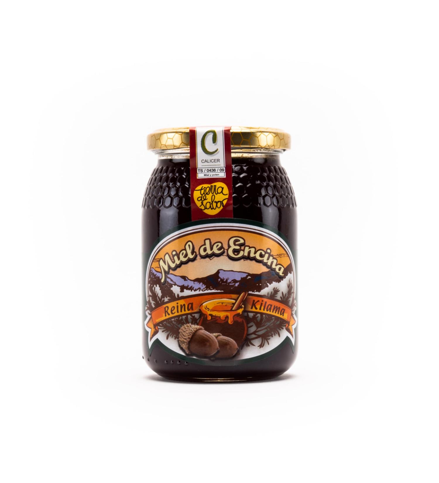 Pure bee honey. Green Oak honey. 100% Spanish honey in 500 g pot. International London Honey Awards 22 - PLATINO. Honey with high iron and magnesium content. Pure honey. Raw honey. - Buy Online on GoSupps.com