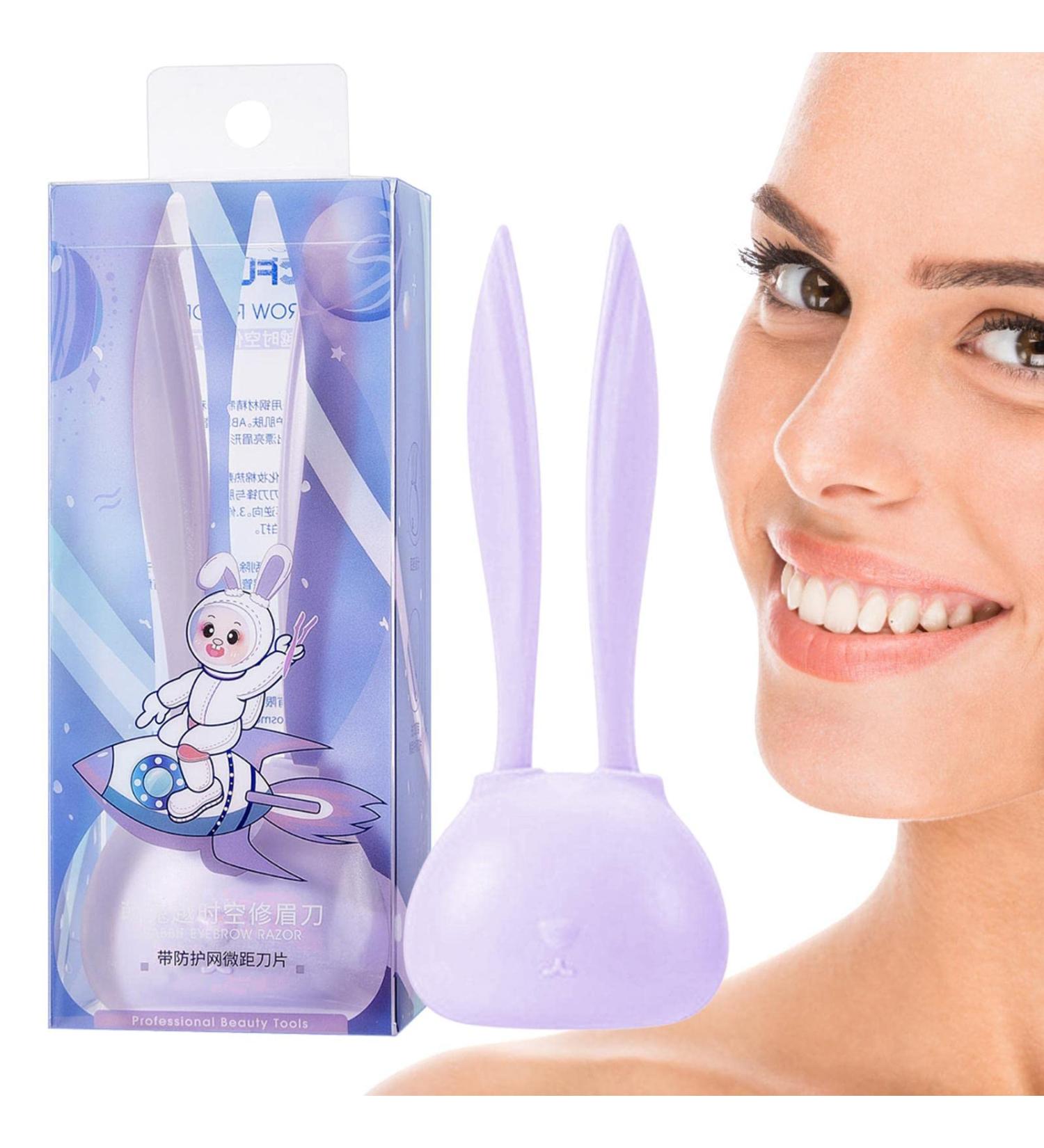 Buy Bexdug 5 PCs Portable Eyebrow Razor Set - Facial Beauty Tool & Hair Remover - Purple Eyebrow Trimmer for Flawless Grooming - Buy Online on GoSupps.com