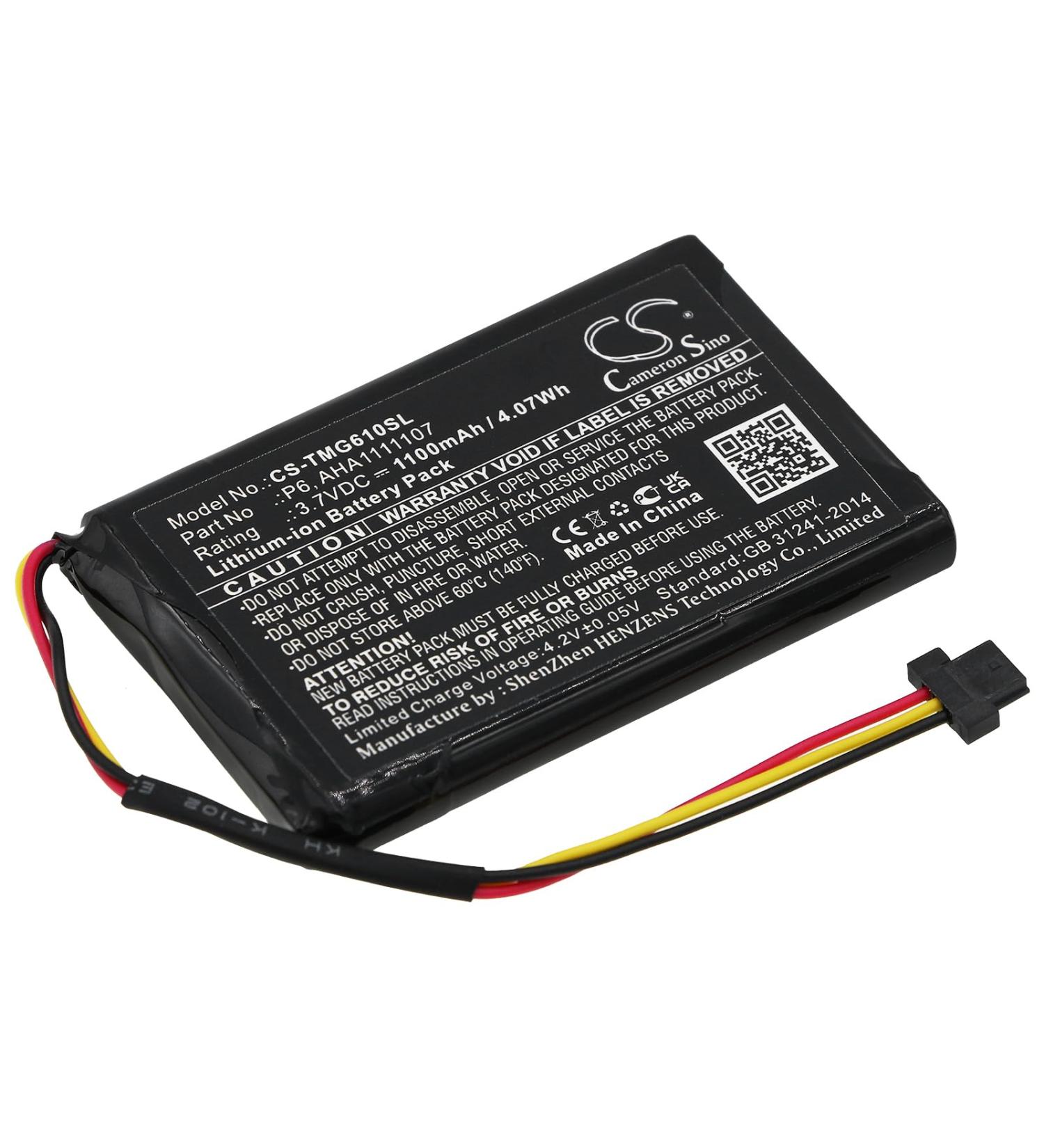 Buy 3.7V 1100mAh AHA1111107 P6 Battery Replacement for Go 610 & Go Essential - International Shipping Available - Buy Online on GoSupps.com
