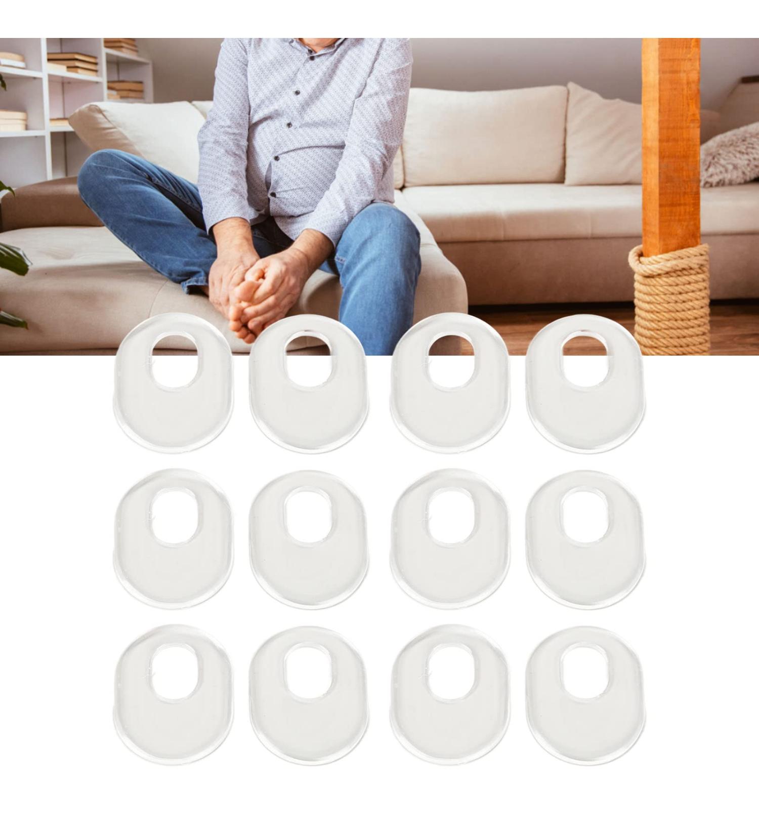 Transparent Foot Corn Remover Cushions - 6 Pairs for Toe Corn and Callus Removal - Buy Online on GoSupps.com