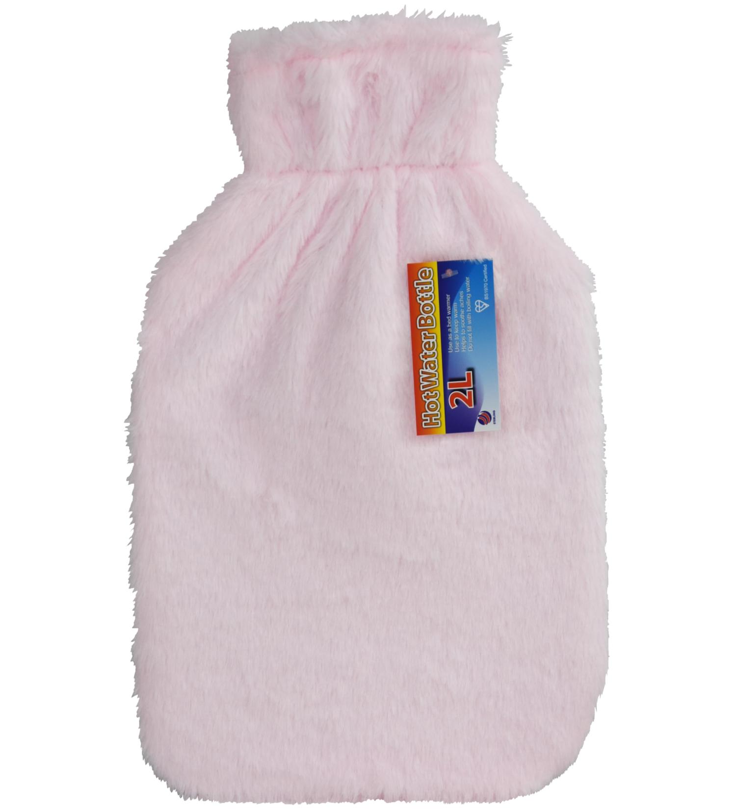 Hot Water Bottle Cover Only 2L Premium Cover (Pink) - Buy Online on GoSupps.com