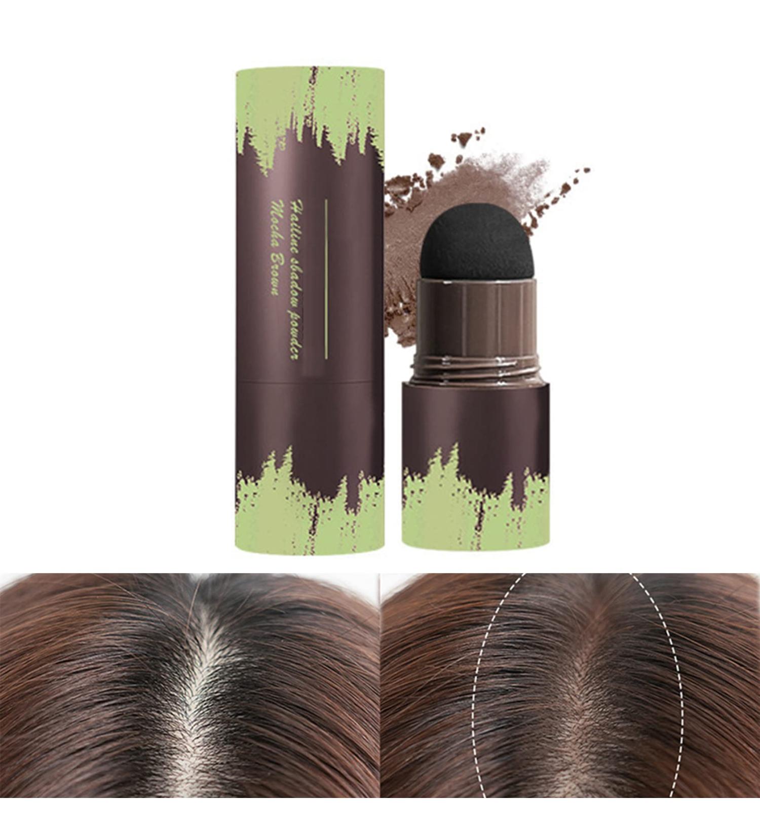 Hairline Shadow Powder Stick - Mocha Brown | Waterproof Root Touch Up Pen for Hair Filler and Cover Up - Buy Online on GoSupps.com