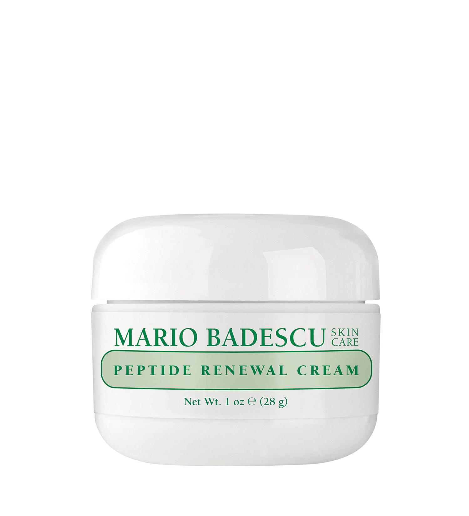 Mario Badescu Peptide Renewal Cream | Anti-Aging Face Cream for Combination, Dry, and Sensitive Skin | 1oz - Buy Online on GoSupps.com