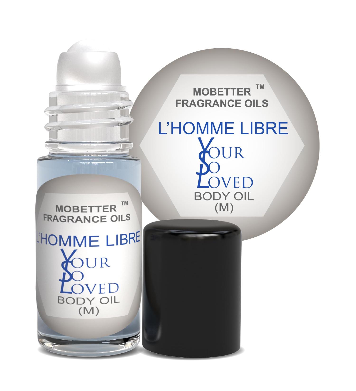 MOBETTER FRAGRANCE OILS L'Homme Libre Your So Loved 1 Oz Perfume Fragrance Body Oil for Men - Buy Online on GoSupps.com