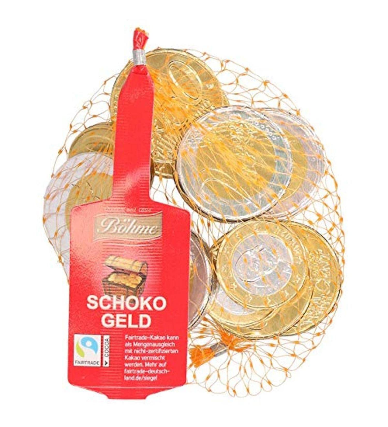 Halloren chocolate coins 100 g
