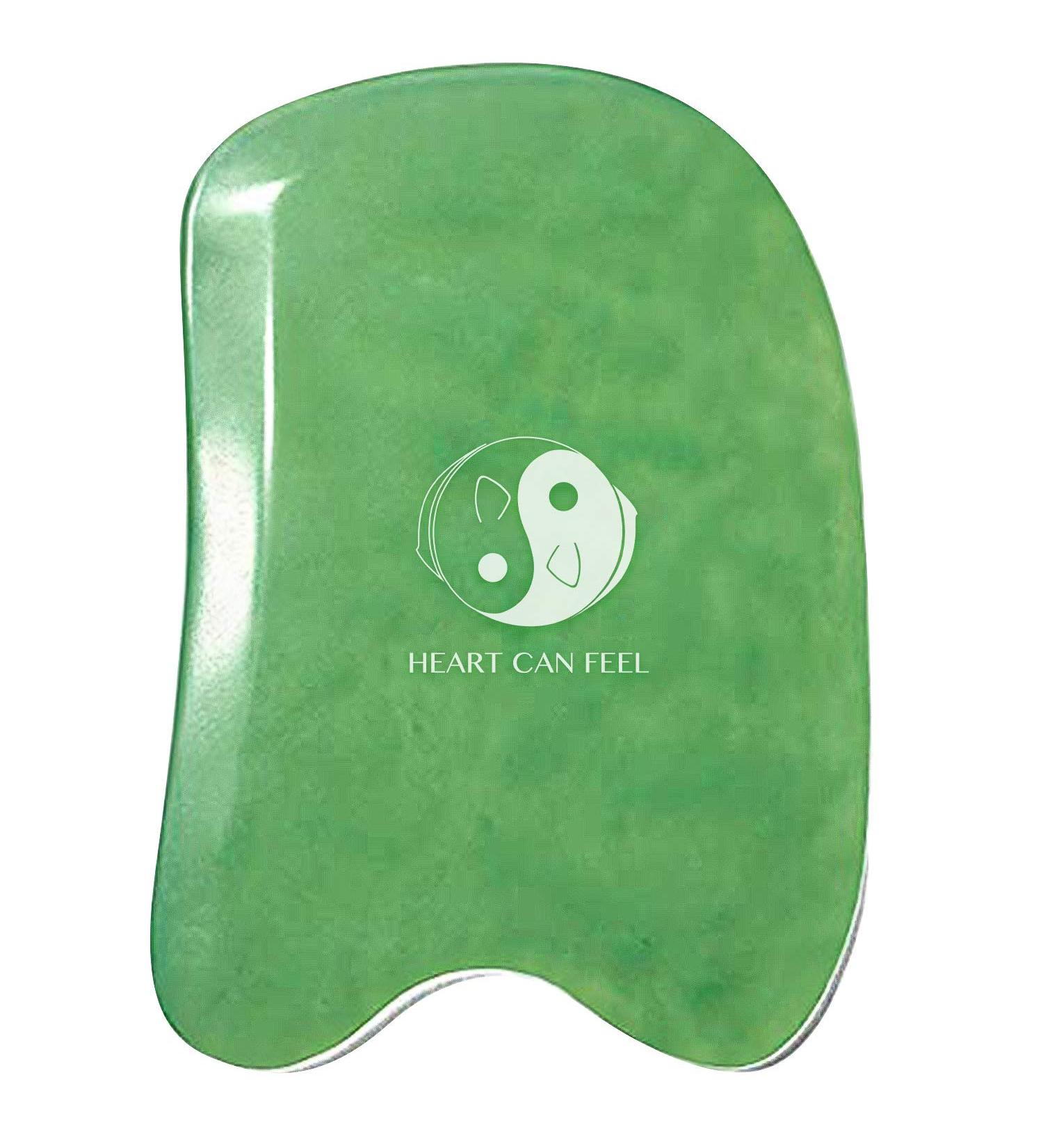 Handmade Jade Gua Sha Scraping Massage Tool for SPA Acupuncture Therapy - Square Shape - Buy Online on GoSupps.com