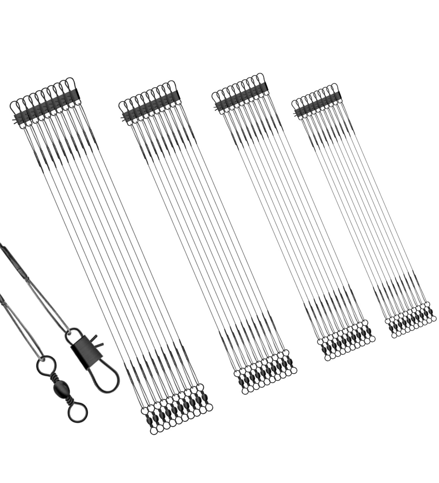 Kinbom Leading Fishing Line - Durable Stainless Steel Leader for Salt & Freshwater - Anti-Bite Predator Fish Fishing Line - Buy Online on GoSupps.com