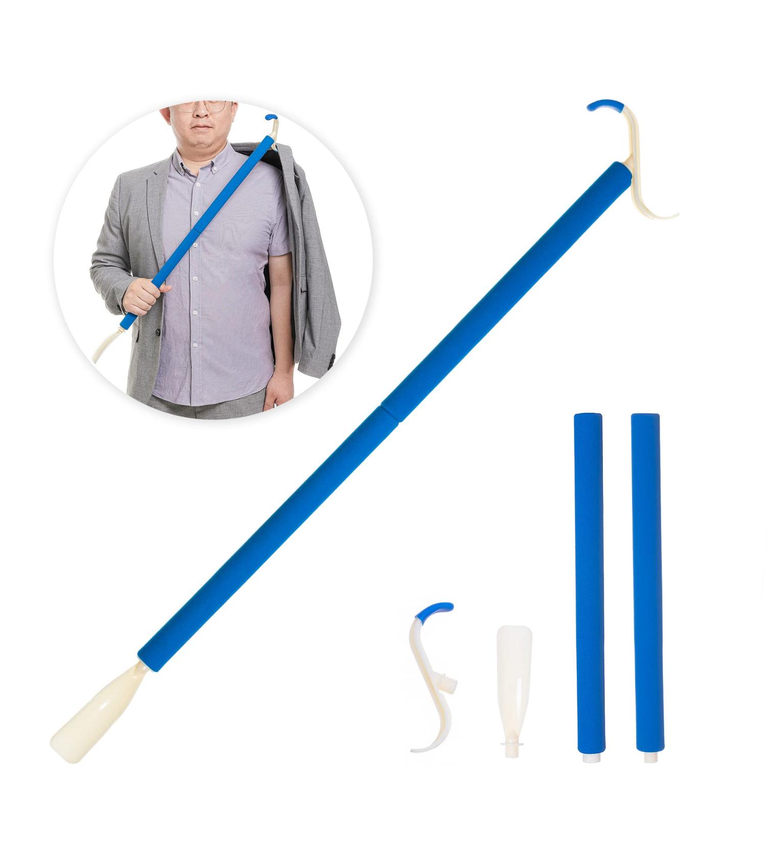 Dressing Stick Aid and Shoe Horn - 2-in-1 Tool for Independent Living with Disabilities - Buy Online on GoSupps.com