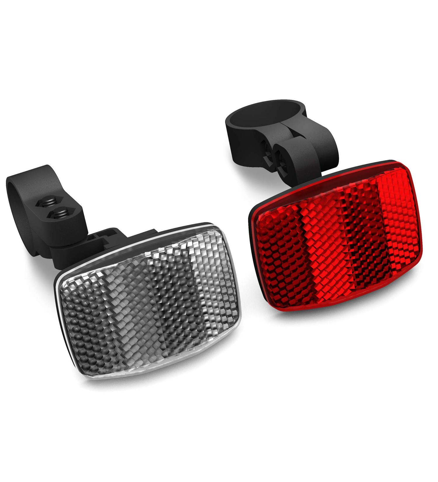 LGEGE Front & Rear Reflector Kit - Road Safety Reflection Set - Buy Online on GoSupps.com