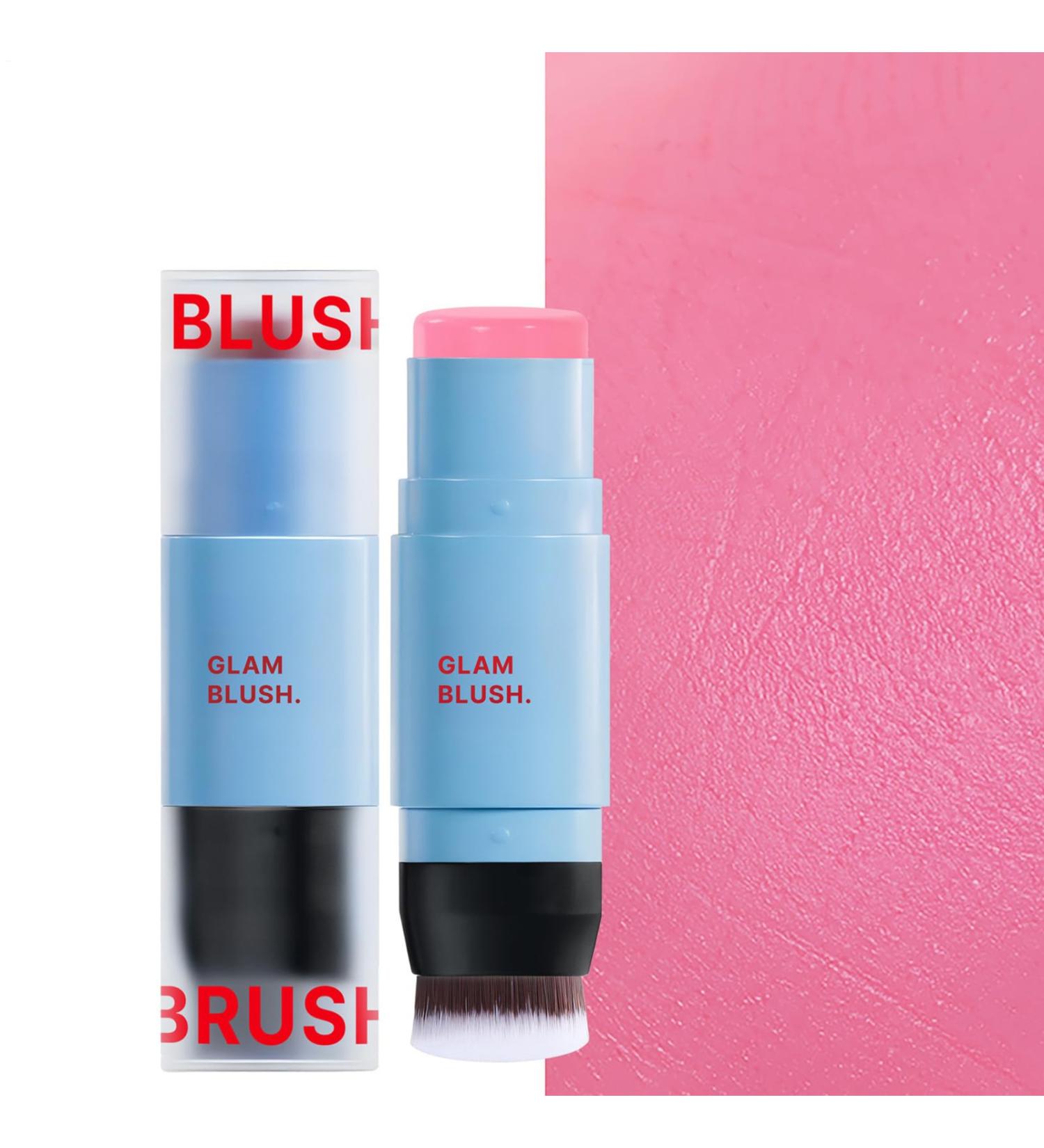 Cheek and Lip Blush Stick | Lightweight Multi-Use Stick for Lips & Cheeks - Long-Lasting Moisturizing Makeup with Dual Ends for Travel and Office - Buy Online on GoSupps.com