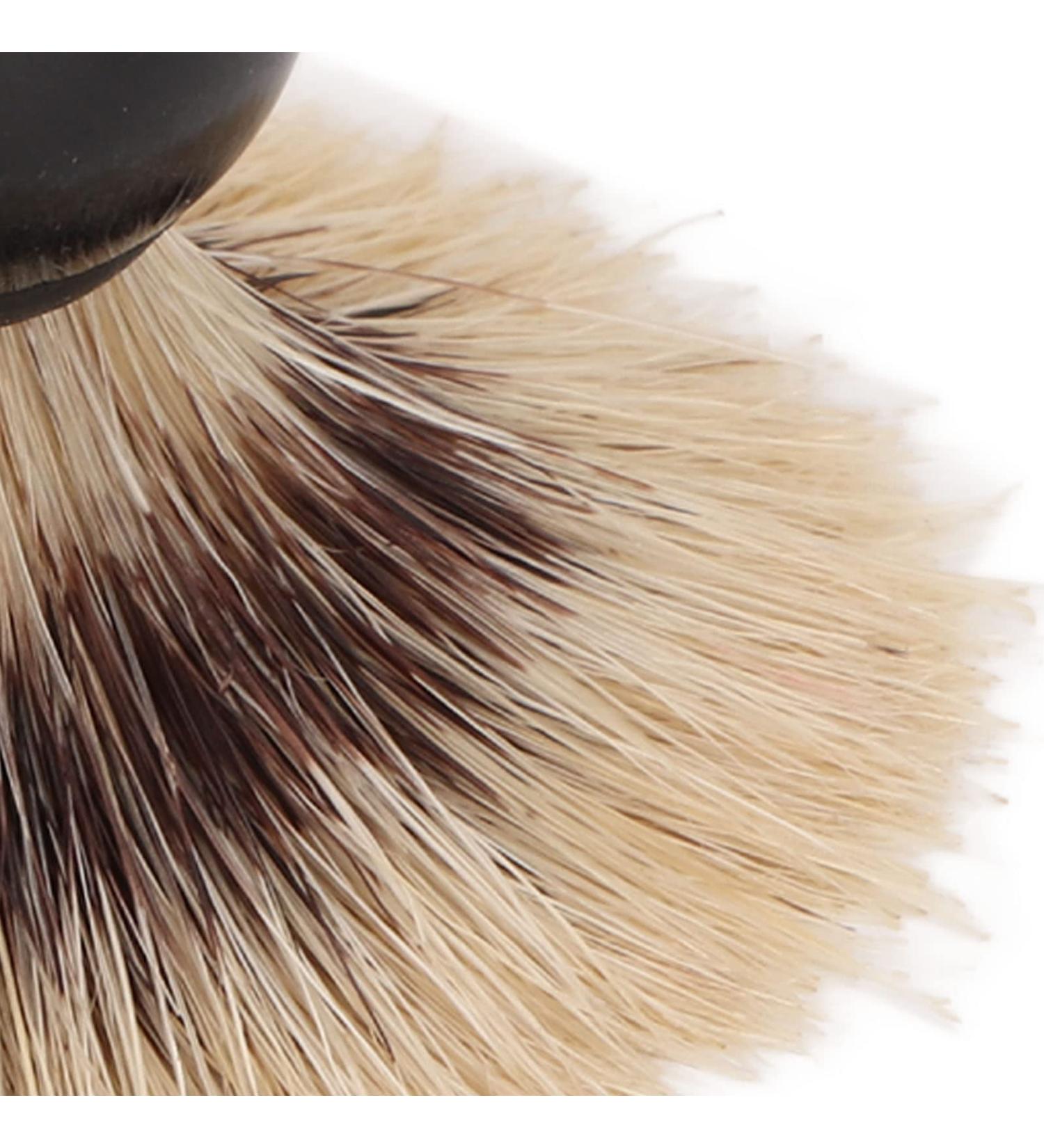 Men's Shaving Brush - Foaming Beard Cleaning Brush with Handle for Home & Travel | Perfect for Shaving Cream - Buy Online on GoSupps.com