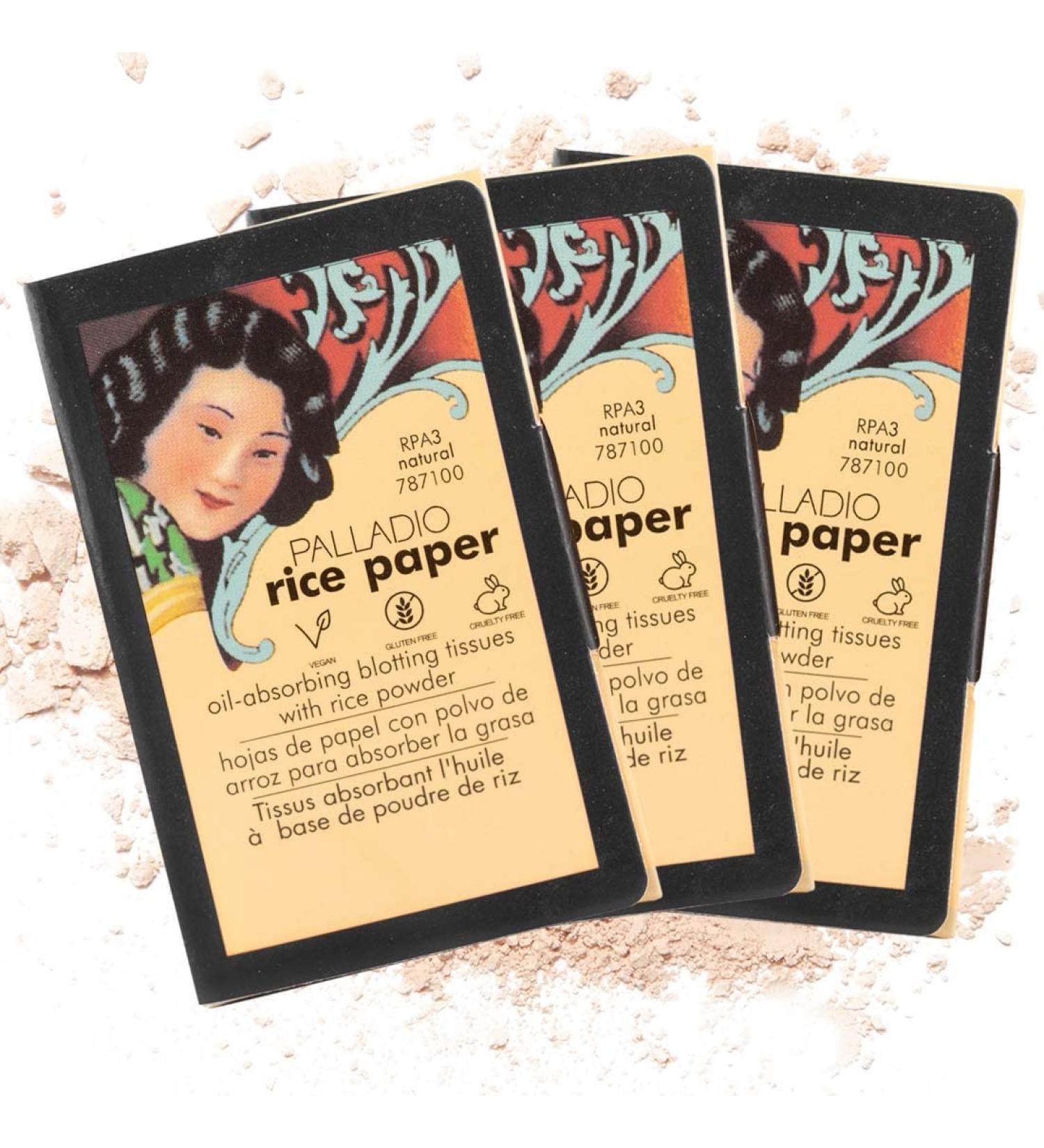 Palladio Rice Paper Towels - Natural 3 Pieces | Eco-Friendly & Durable | International Shipping Available - Buy Online on GoSupps.com