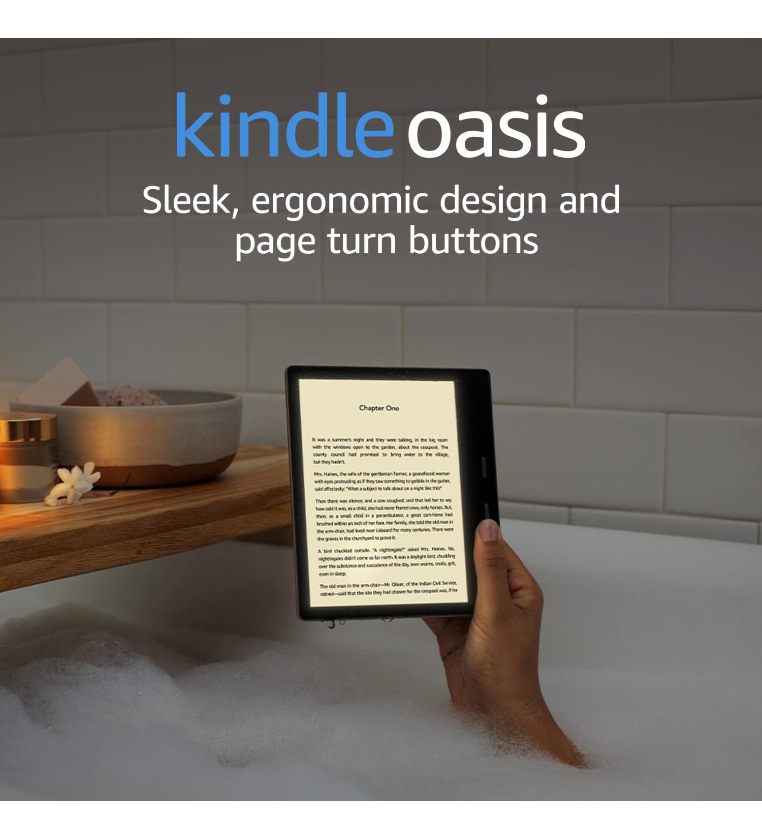 Kindle Oasis | 7 Display, Page Turn Buttons | Ad-Free Experience - Buy Online on GoSupps.com