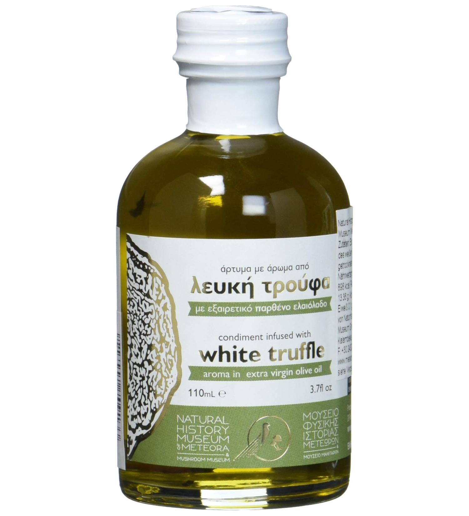Extra Virgin Olive Oil with White Truffle Aroma - 110ml | Natural History Museum of Meteora & Mushroom Museum - Buy Online on GoSupps.com