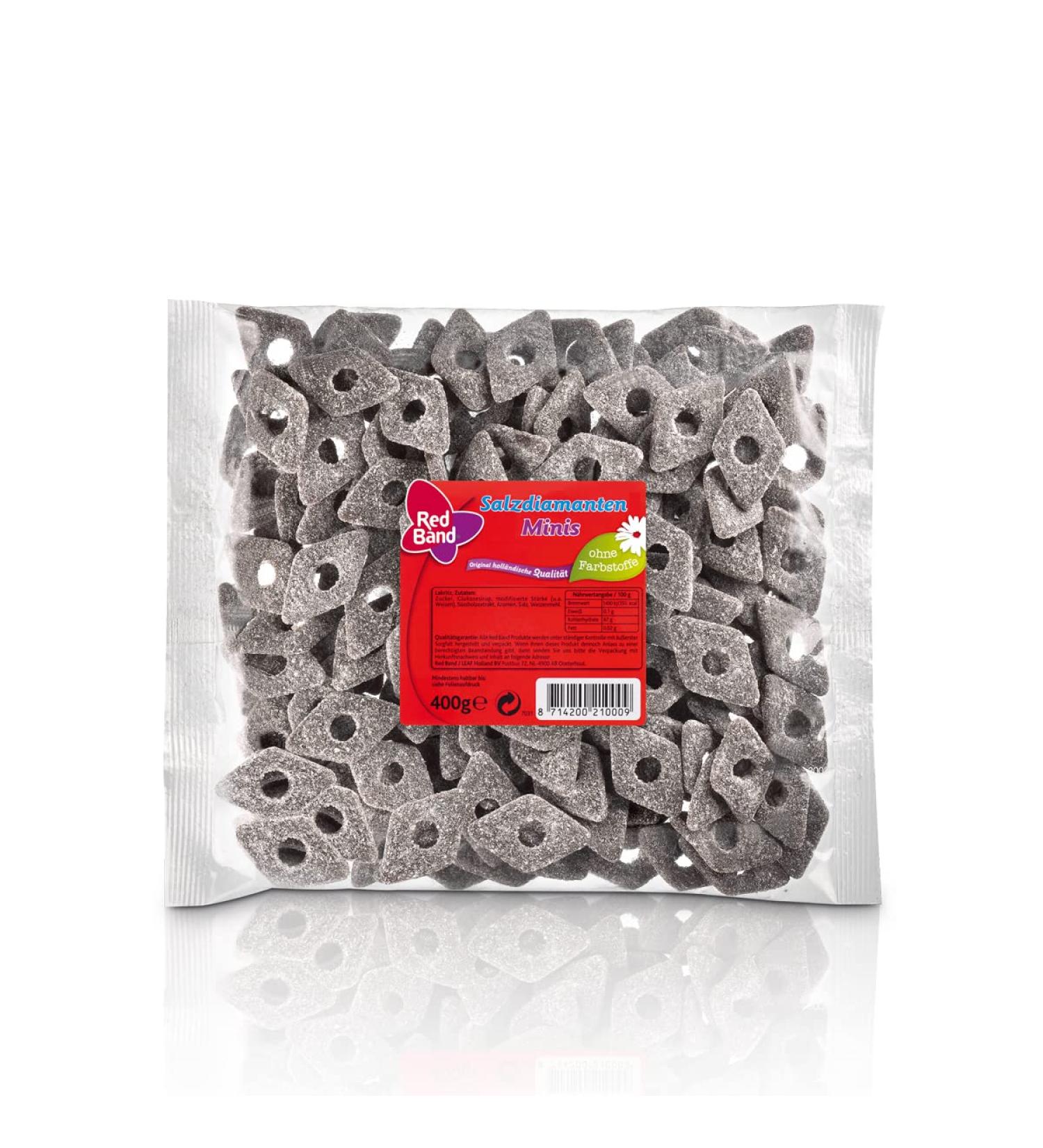 n.v. Red Band 400g Mini Salt Diamonds No Dye