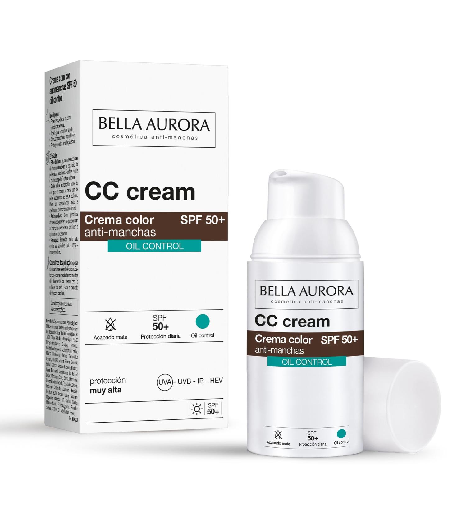 CC Cream for Blemishes - Oil Free SPF 50 | 30 ml - Shop Internationally - Buy Online on GoSupps.com
