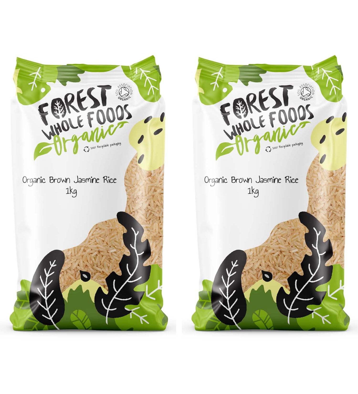 Forest Whole Foods - Organic Brown Jasmine Rice (2kg)