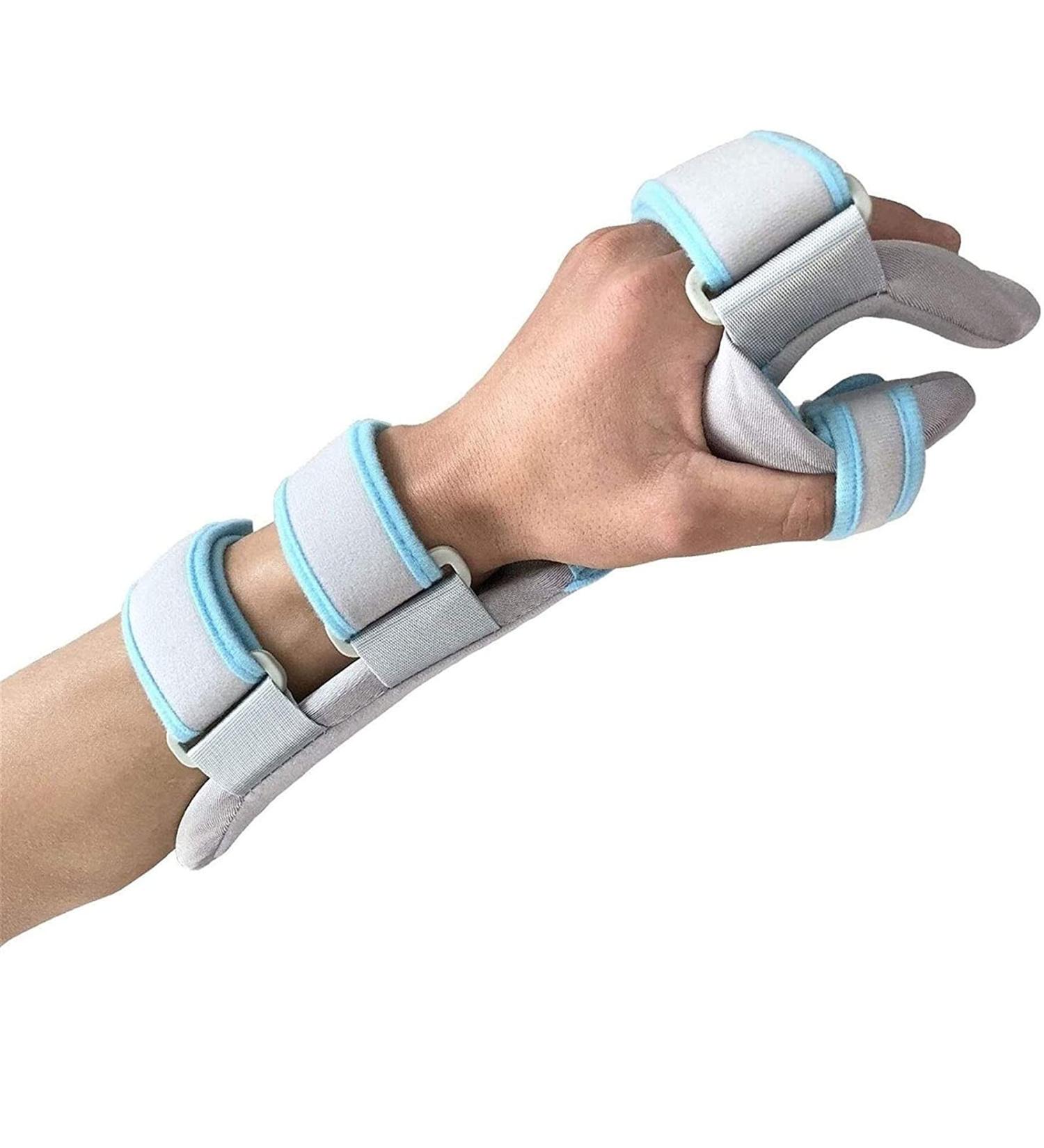 Resting Hand Splint Stroke Hand Brace for Arthritis Tendonitis Functional Support for Sprains Fractures Hand Wrist Thumb Immobilization Muscle Atrophy Rehabilitation Left Hand L Large Left hand - Buy Online on GoSupps.com