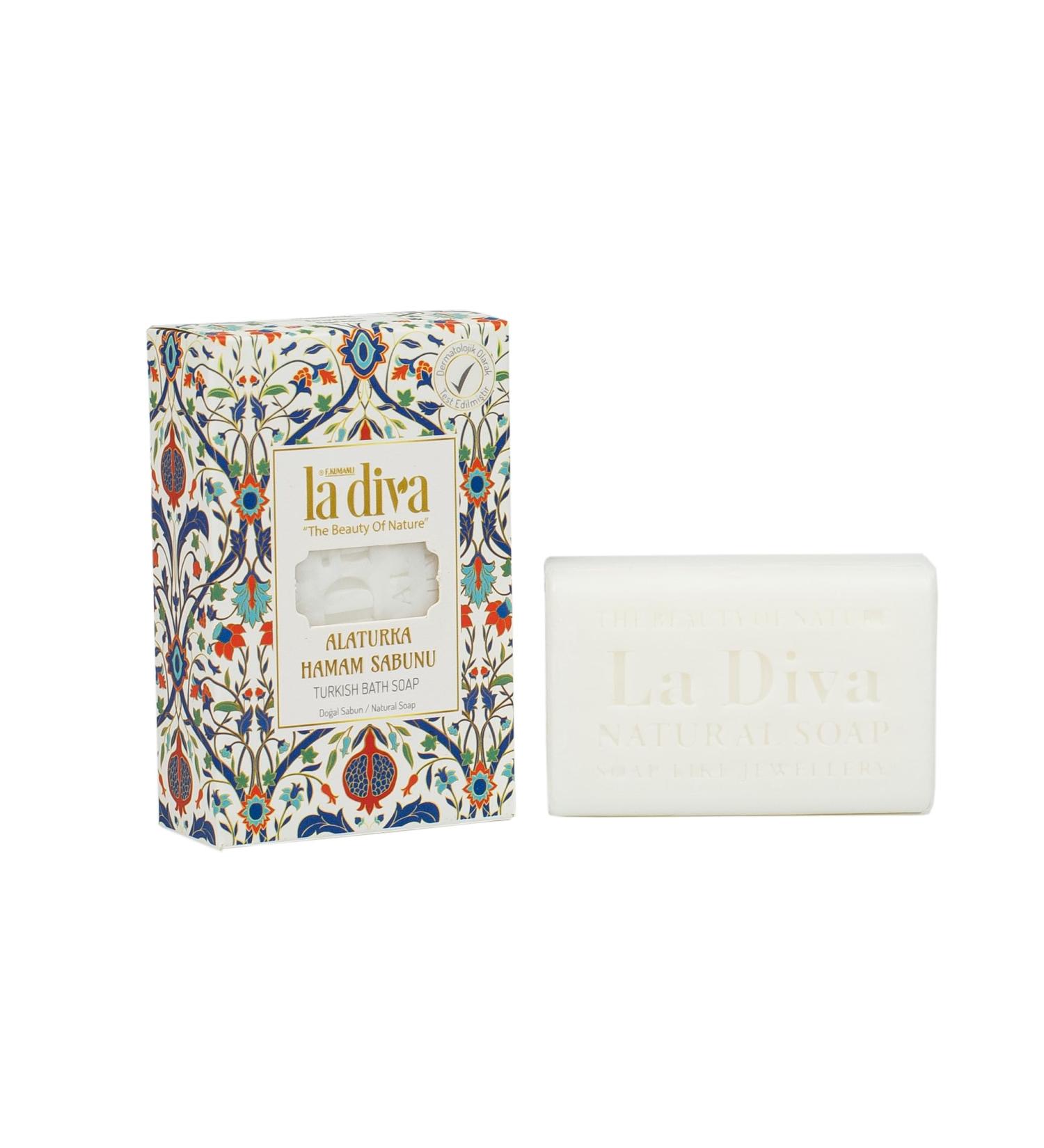 La Diva Organic Soap Collection - Premium Hydrating Hand Soaps with Argan Coconut Oil Collagen Donkey Milk & Lavender - Nourish Your Skin Daily (Turkish Bath - Buy Online on GoSupps.com