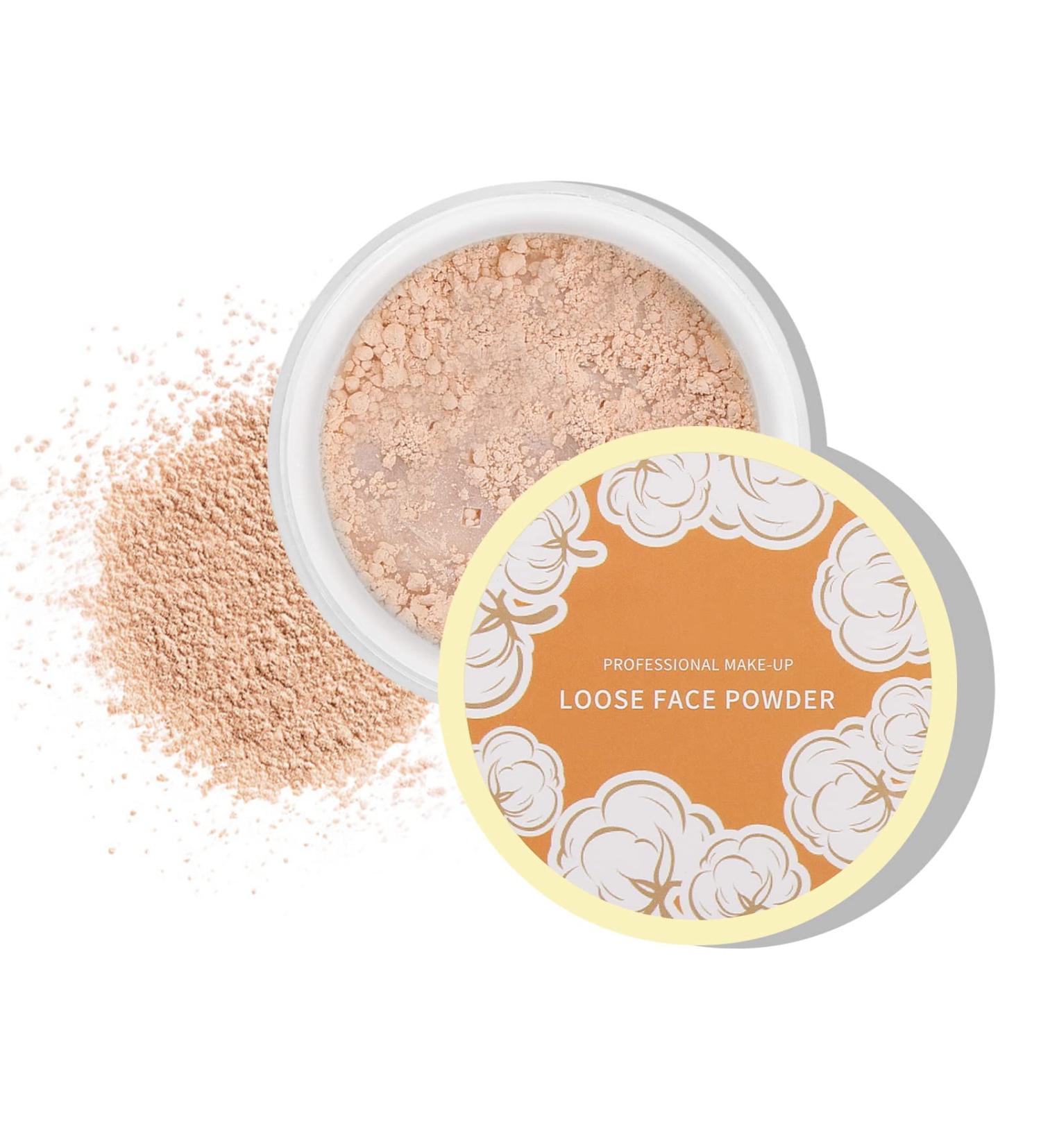 Boobeen Loose Face Powder for Dark Skin Tone | Translucent Setting Powder - Oil Control & Soft Focus Effect - Buy Online on GoSupps.com