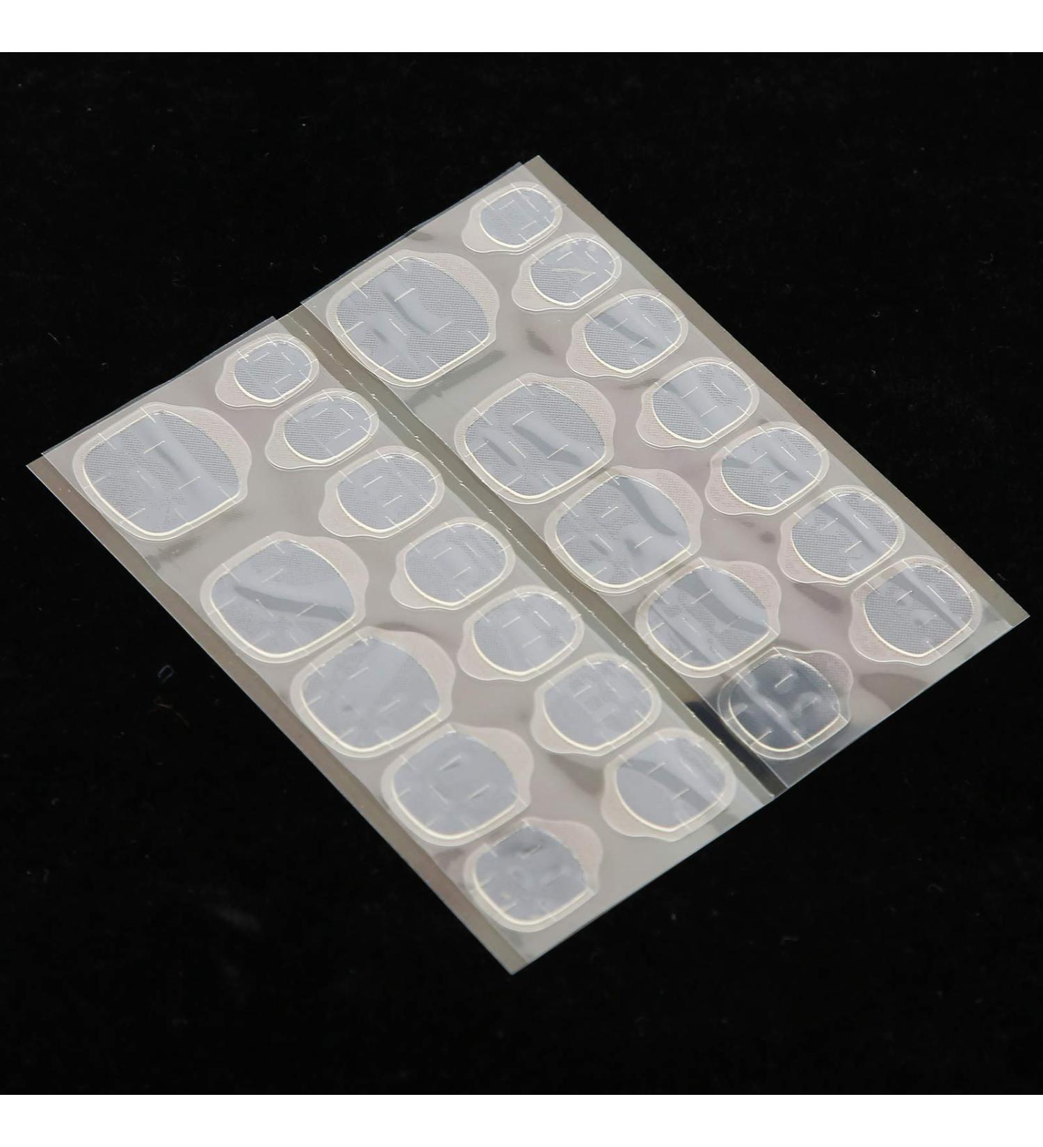 Fake Nail Adhesive Tab Reusable Fake Nail Tape Self Adhesive Waterproof for Nail Art - Buy Online on GoSupps.com