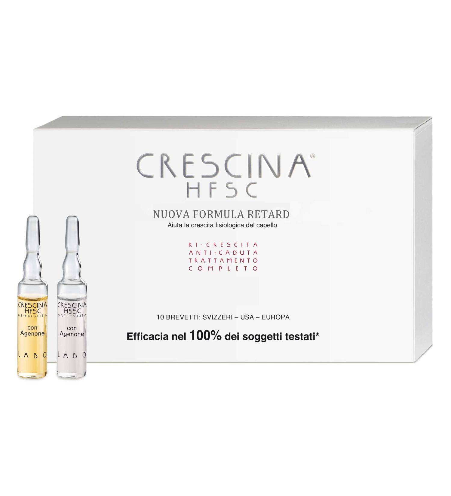 LABO CRESCINA Treatment completely refreshed hair protection HFSC RETARD 200 Men 20+20 Viale