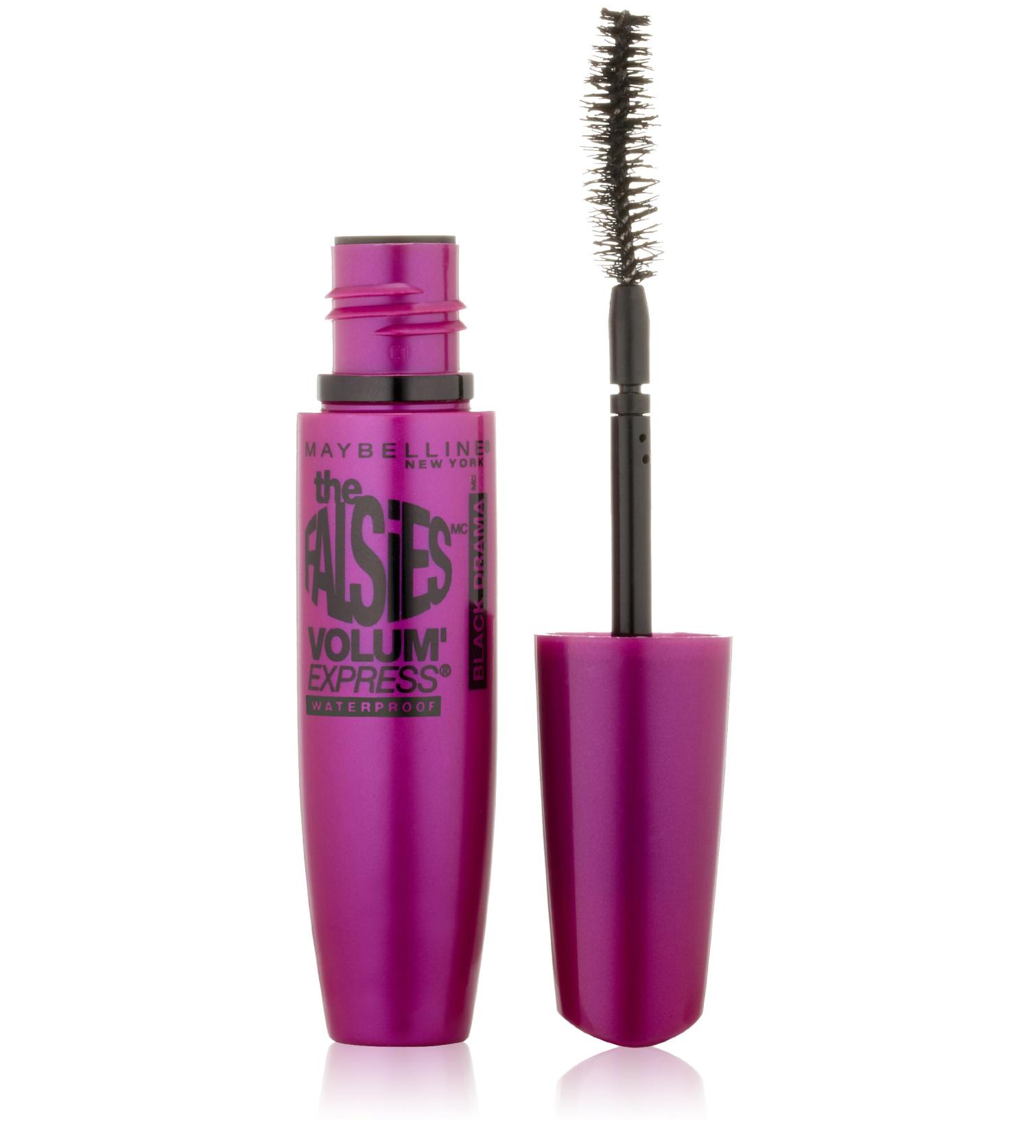 Maybelline New York The Falsies Volum' Express Waterproof Mascara Black Drama 385 - 0.28 Fl Oz - Buy Online on GoSupps.com